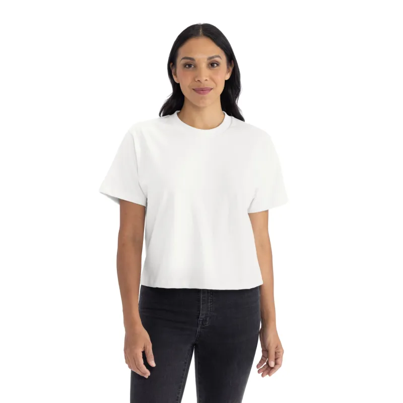 Women's Heavyweight High Waist Boxy T-Shirt made by Next Level Apparel