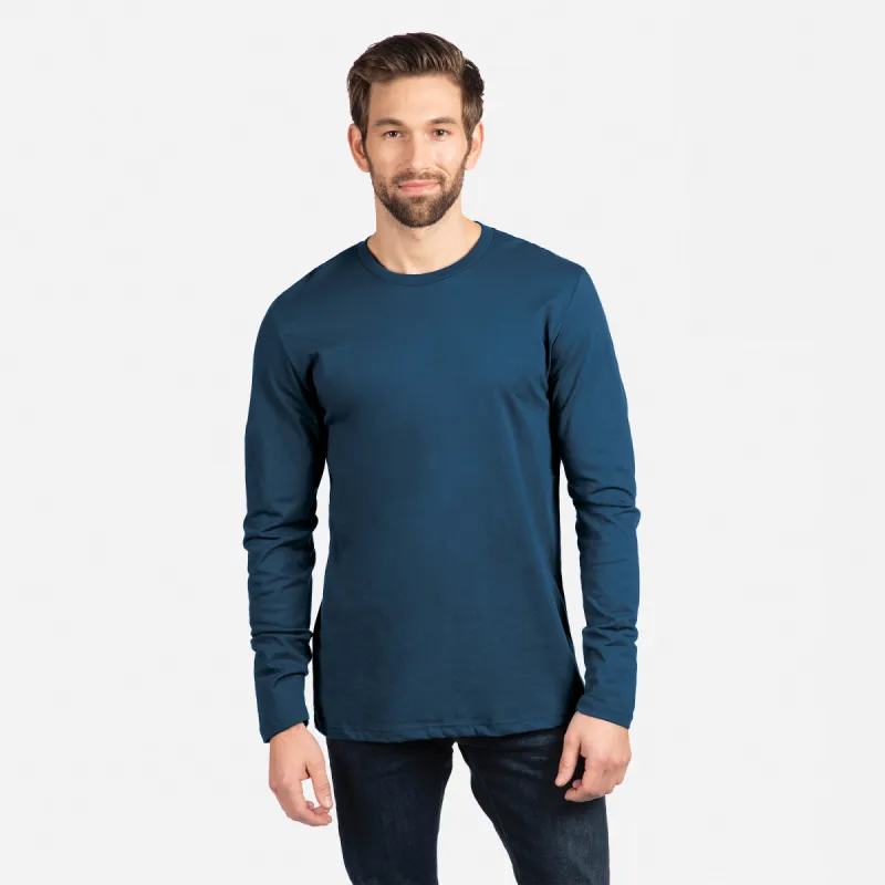 Cotton Long Sleeve T-Shirt sold by Next Level Apparel