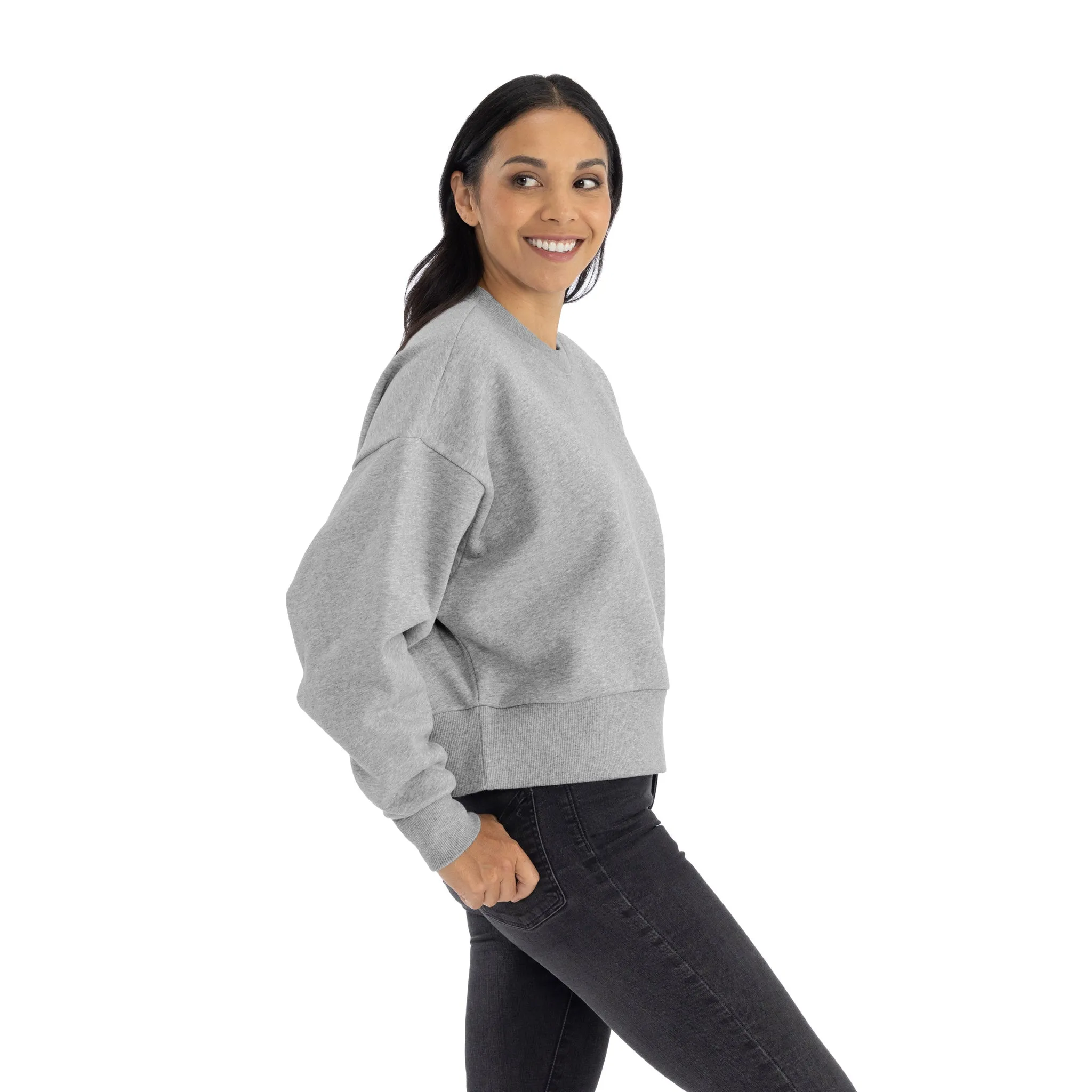 Women's Heavyweight Sweatshirt sold by Next Level Apparel product image thumbnail 3