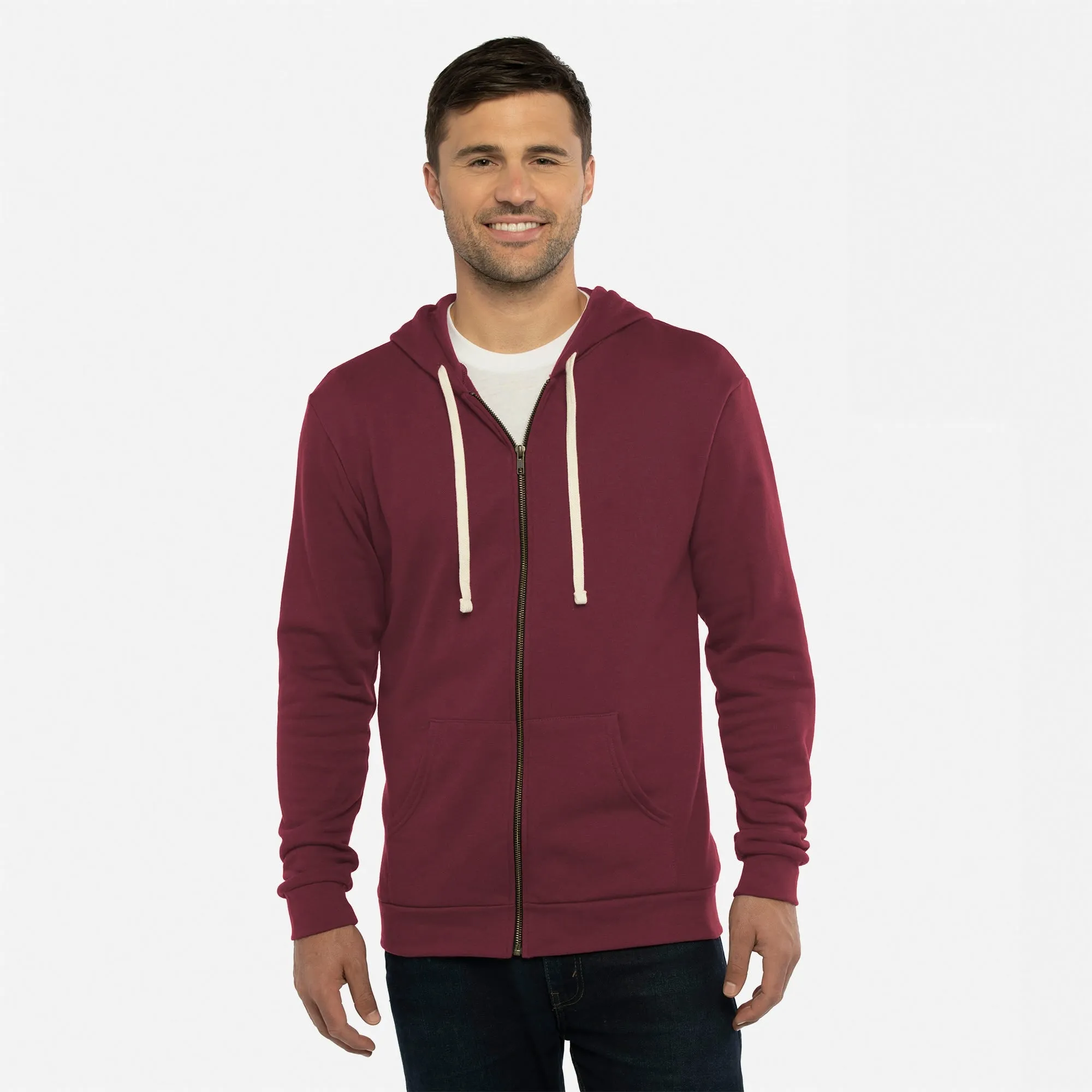 Santa Barbara Full Zip Hoodie sold by Next Level Apparel