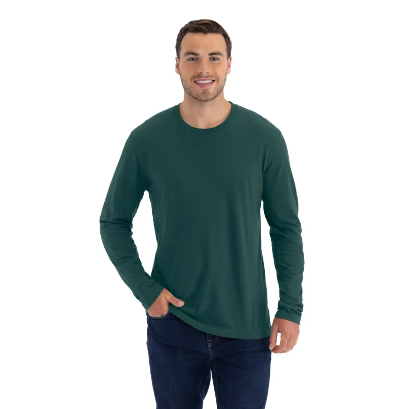 Cotton Long Sleeve T-Shirt sold by Next Level Apparel