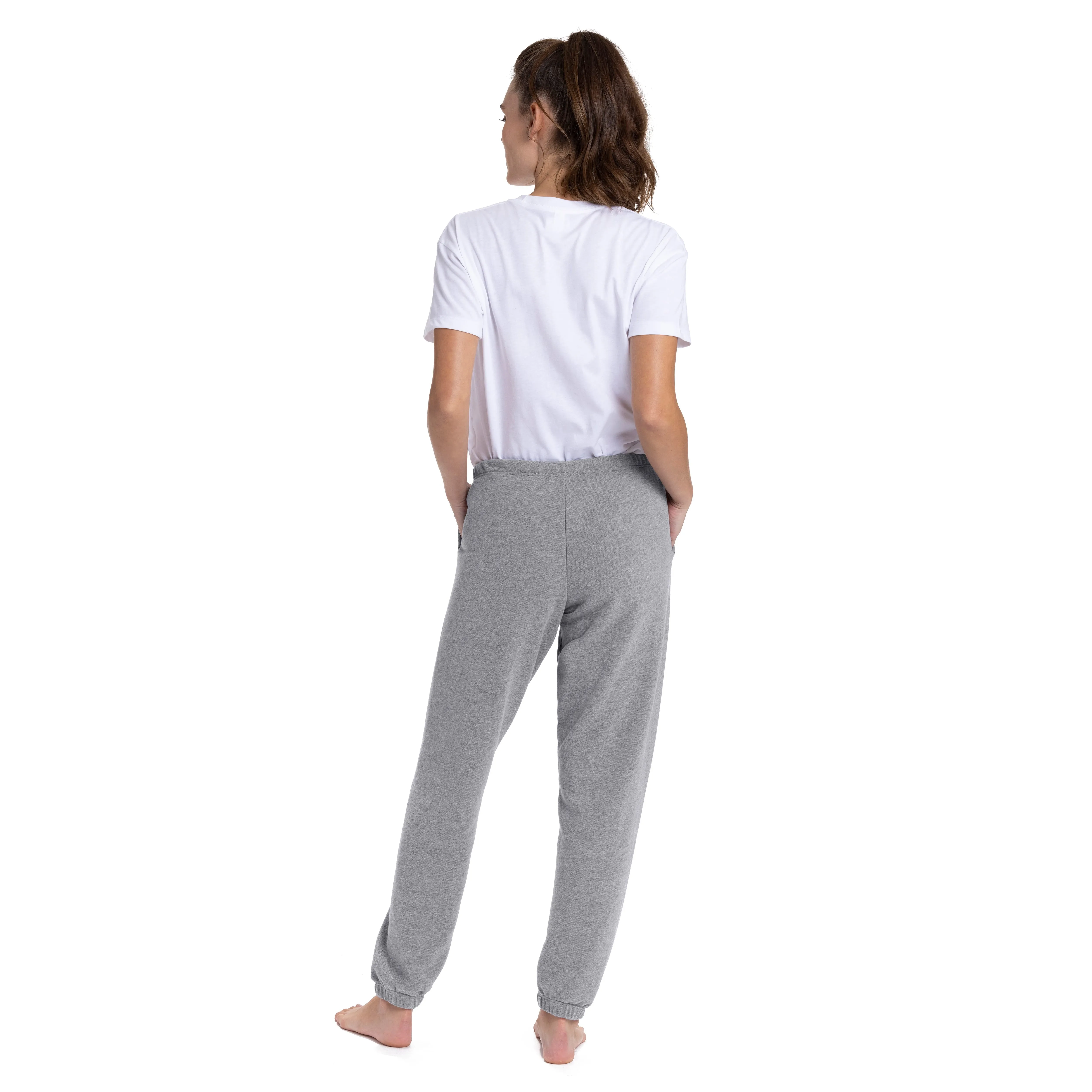 Women's sueded French Terry sweatpants sold by Next Level Apparel product image thumbnail 2