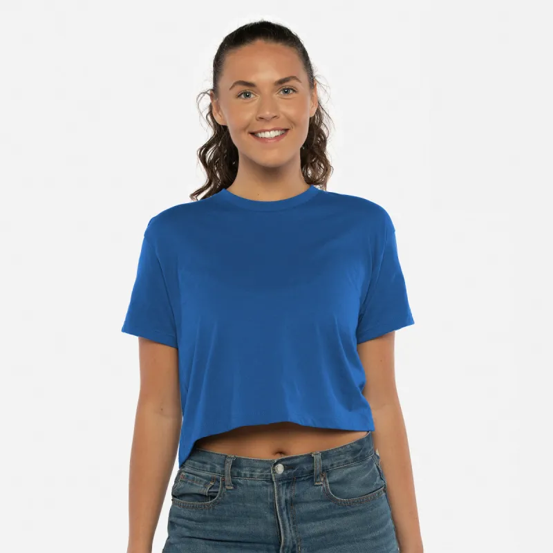 Women's Ideal Crop Tee sold by Next Level Apparel