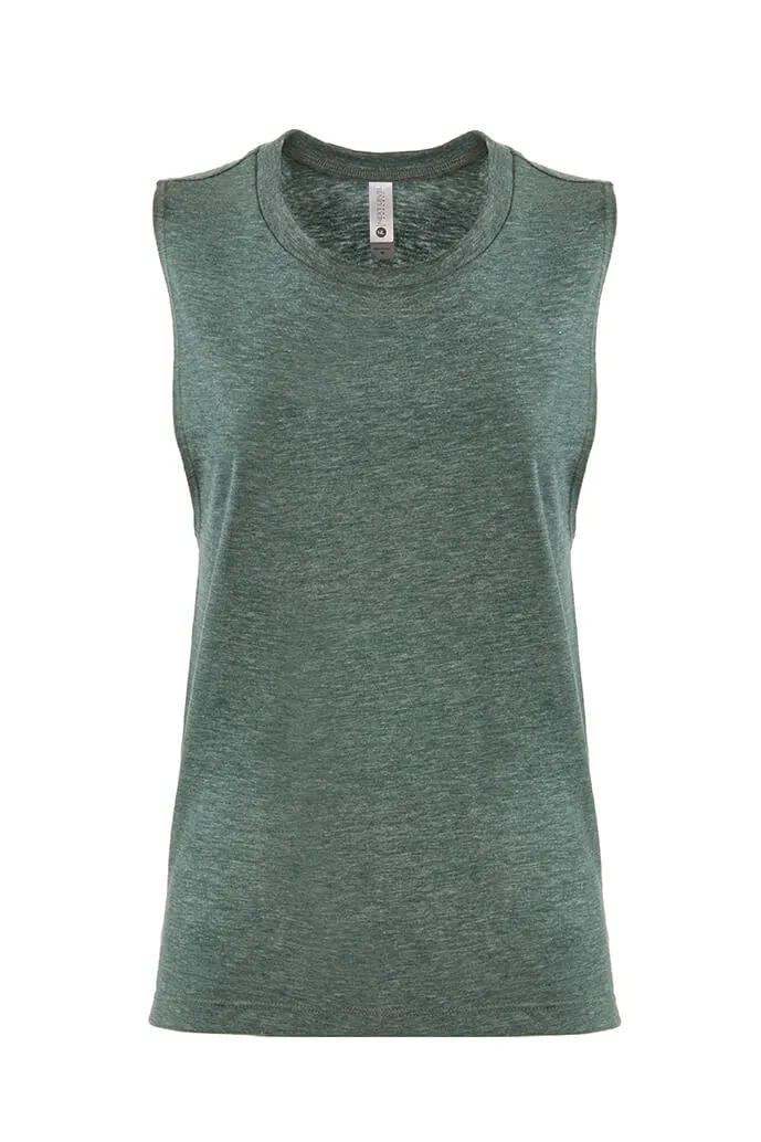 Women's Festival Muscle Tank sold by Next Level Apparel product image thumbnail 3