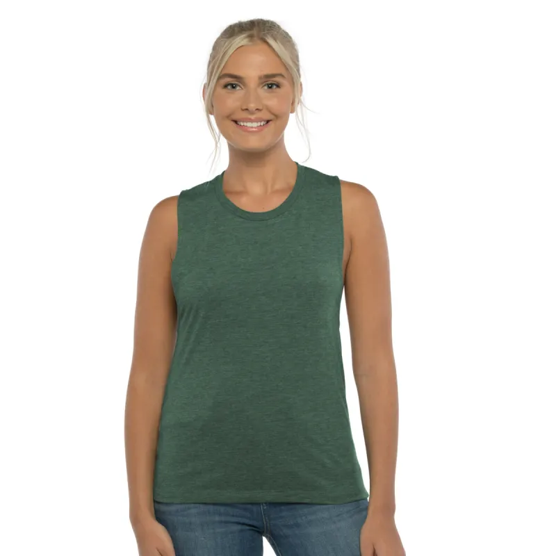 Women's Festival Muscle Tank sold by Next Level Apparel