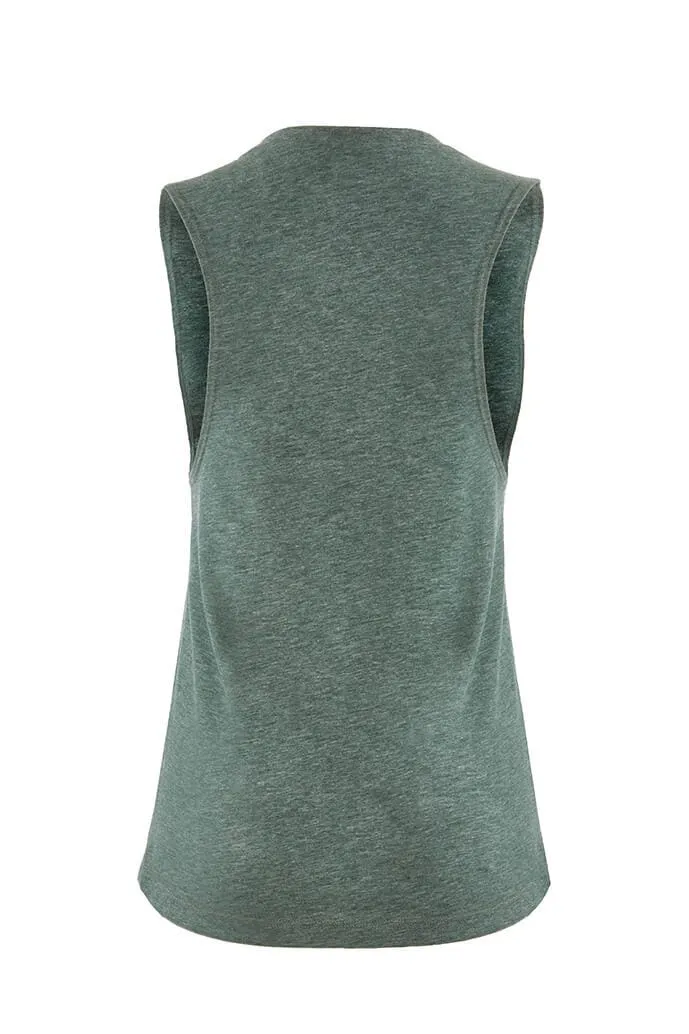 Women's Festival Muscle Tank sold by Next Level Apparel product image thumbnail 4
