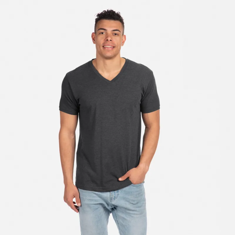 CVC V-Neck T-Shirt sold by Next Level Apparel