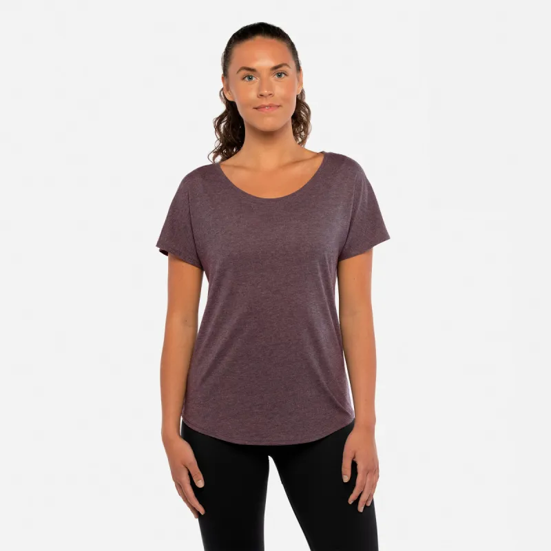 Women's Tri-Blend Dolman T-Shirt sold by Next Level Apparel