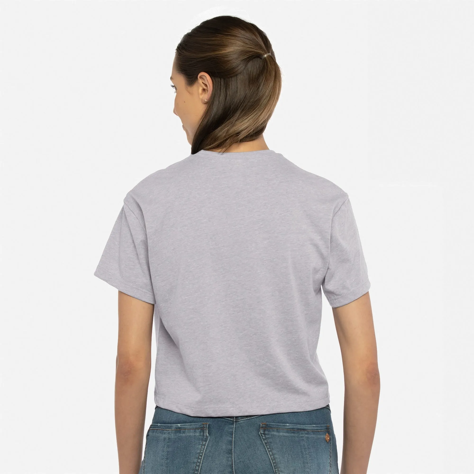 Women's Ideal Crop Tee sold by Next Level Apparel product image thumbnail 3