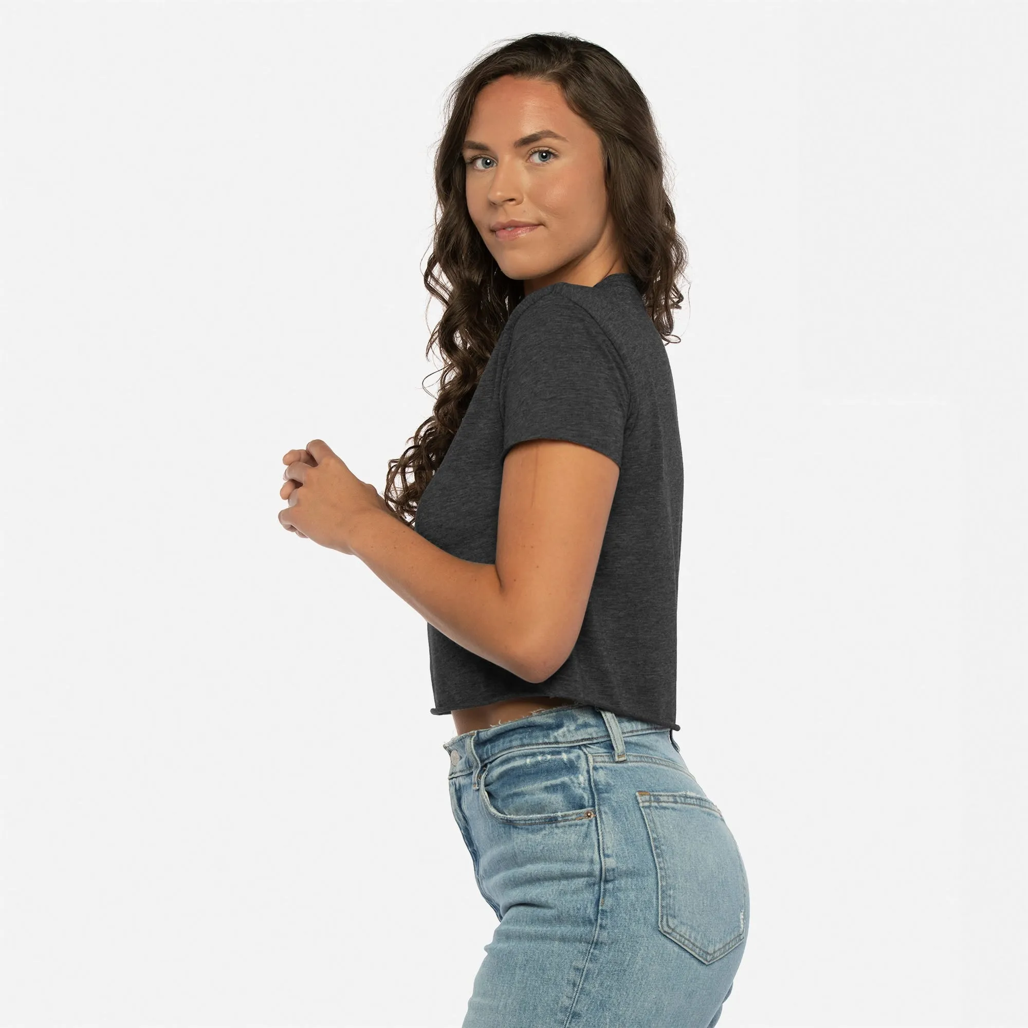 Women's Festival Crop Top sold by Next Level Apparel product image thumbnail 2