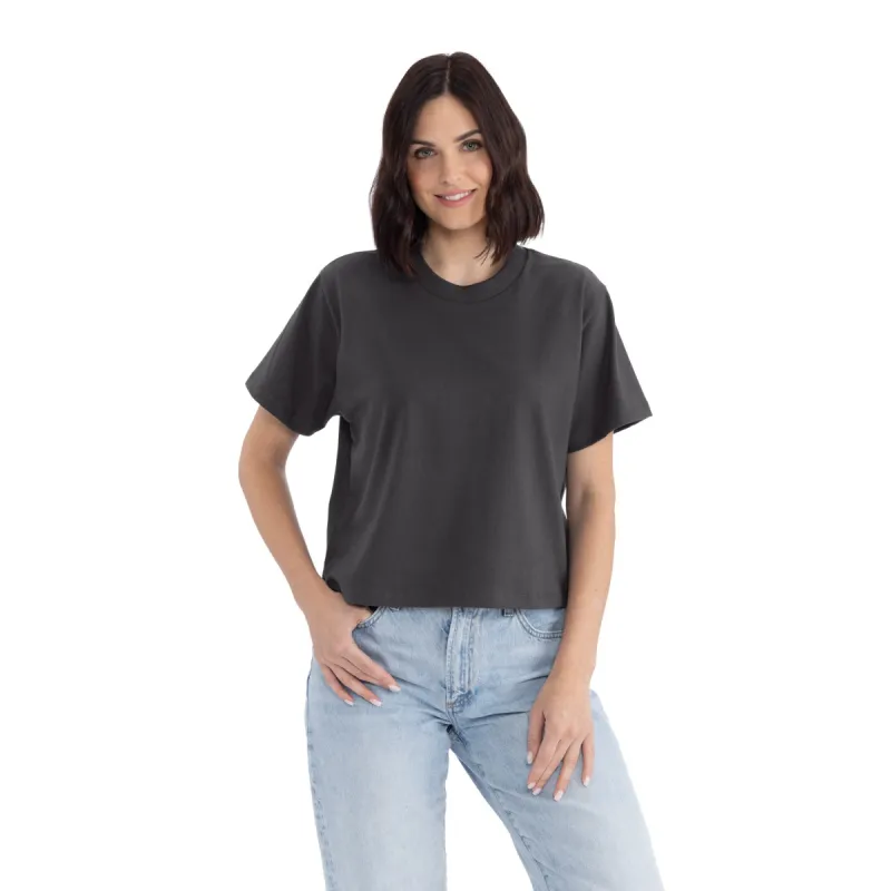 Women's Heavyweight High Waist Boxy T-Shirt sold by Next Level Apparel