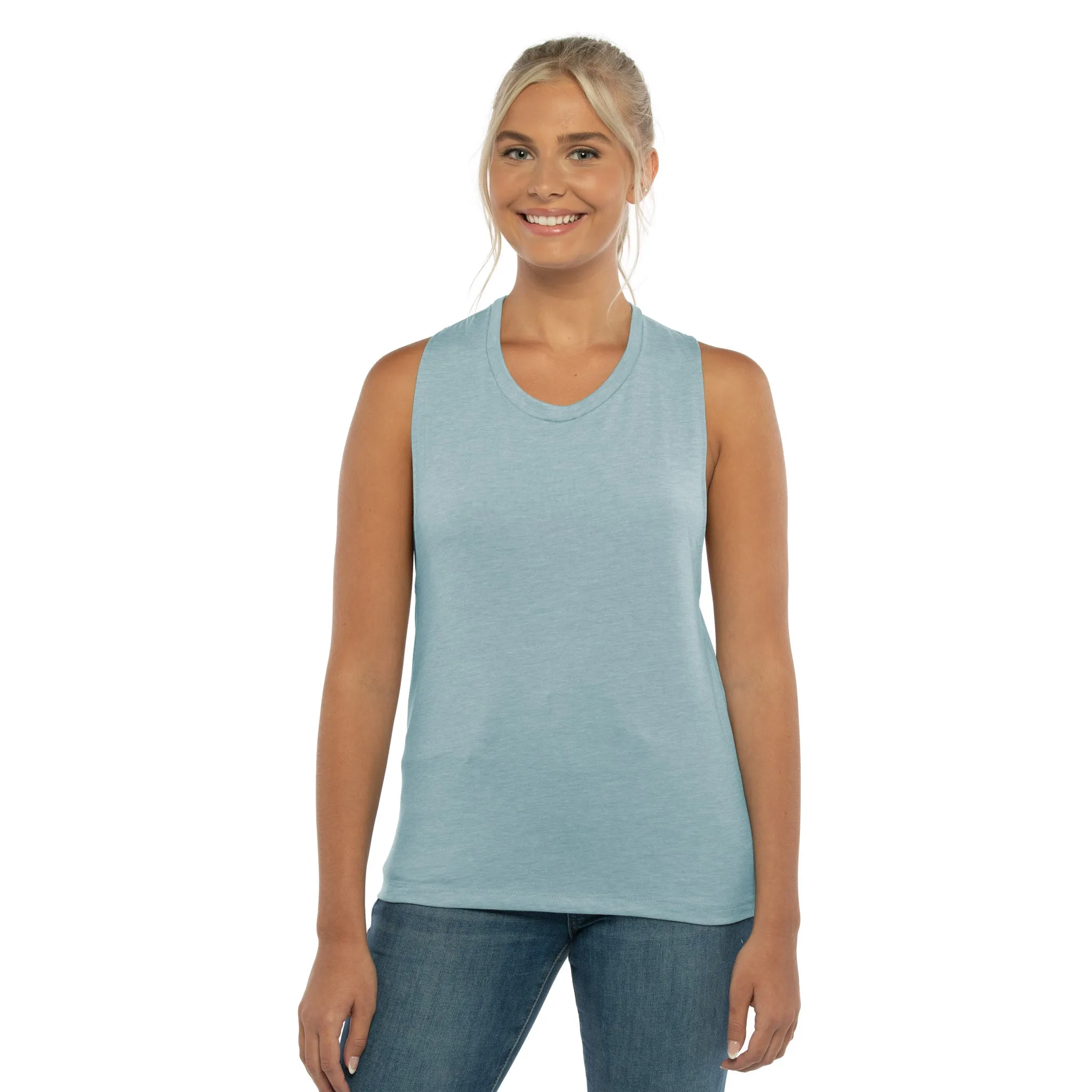 Women's Festival Muscle Tank sold by Next Level Apparel