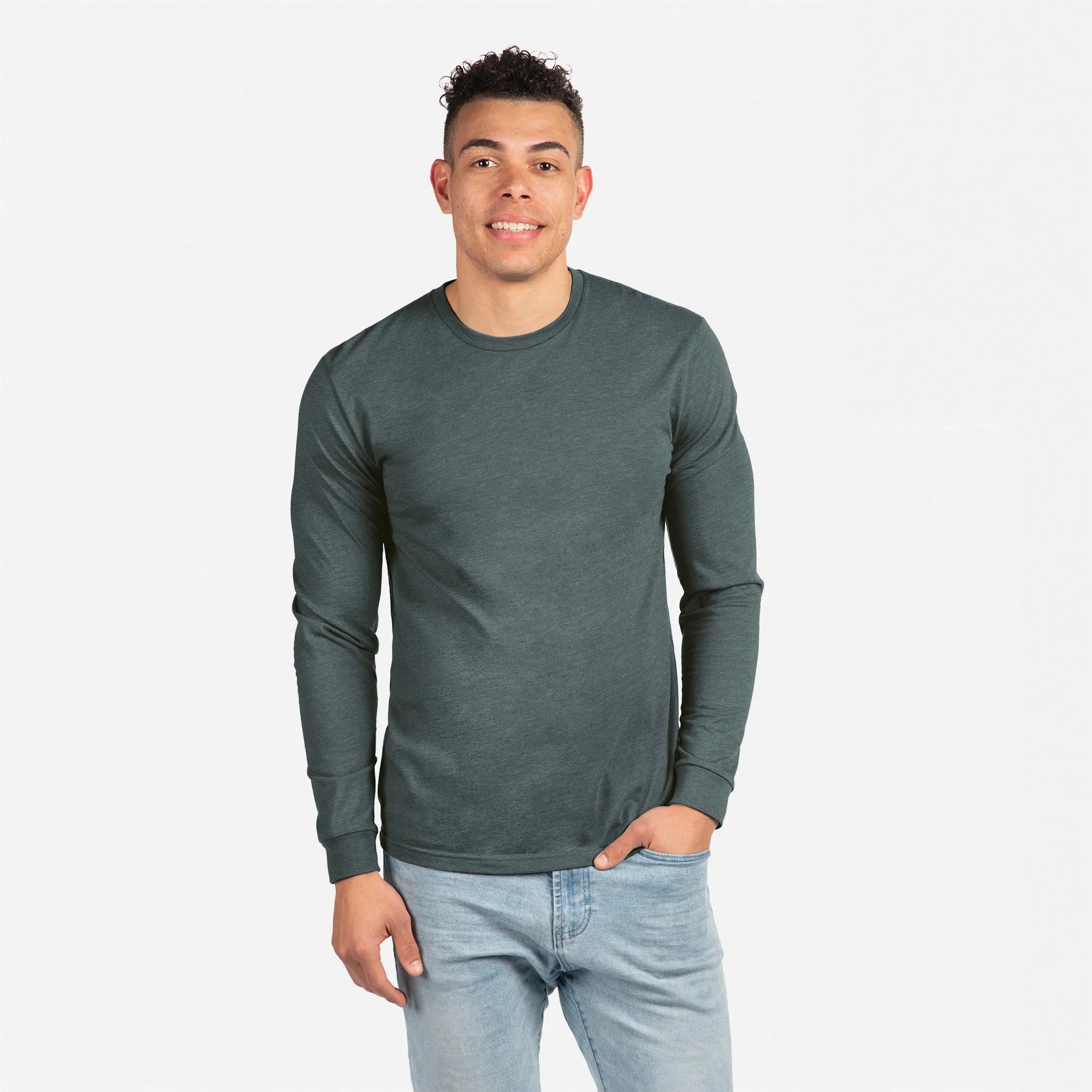 CVC Long Sleeve T-Shirt sold by Next Level Apparel