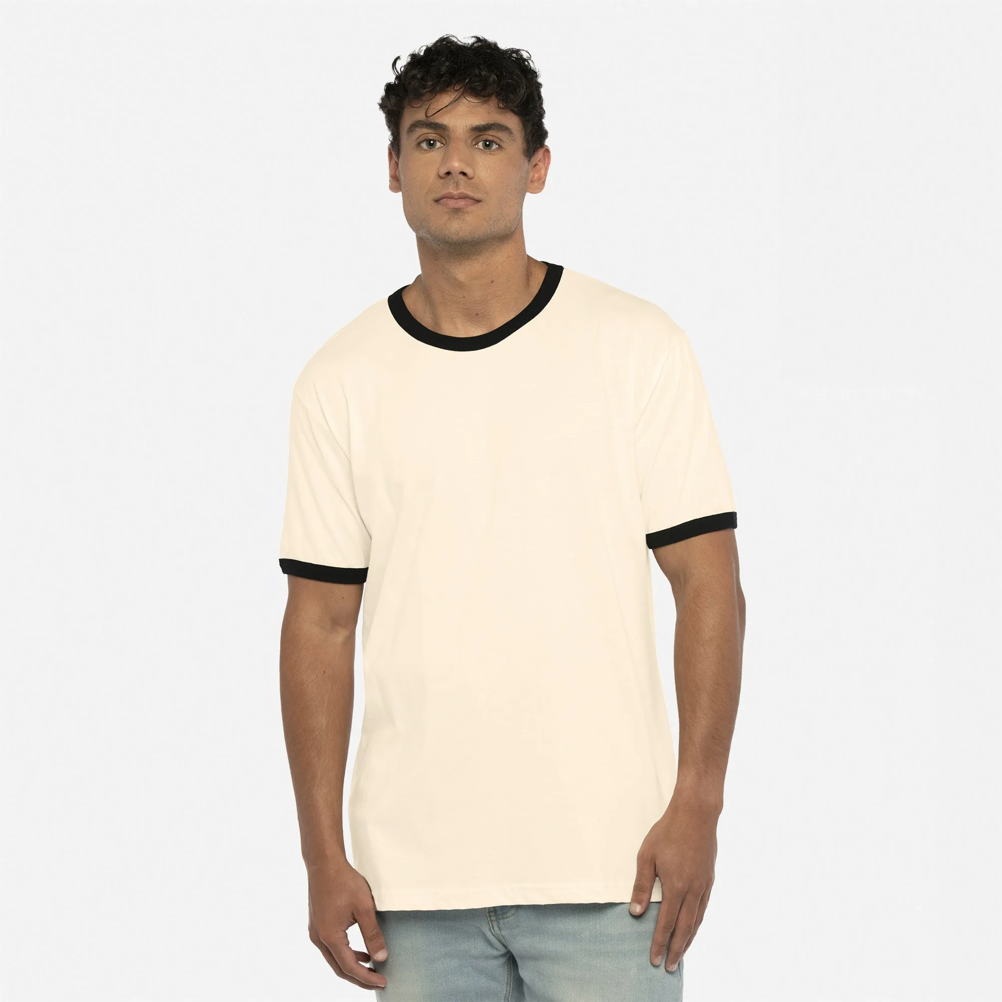 Cotton Ringer Tee sold by Next Level Apparel