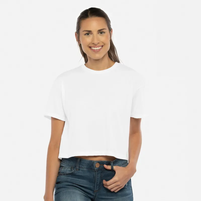 Women's Ideal Crop Tee sold by Next Level Apparel