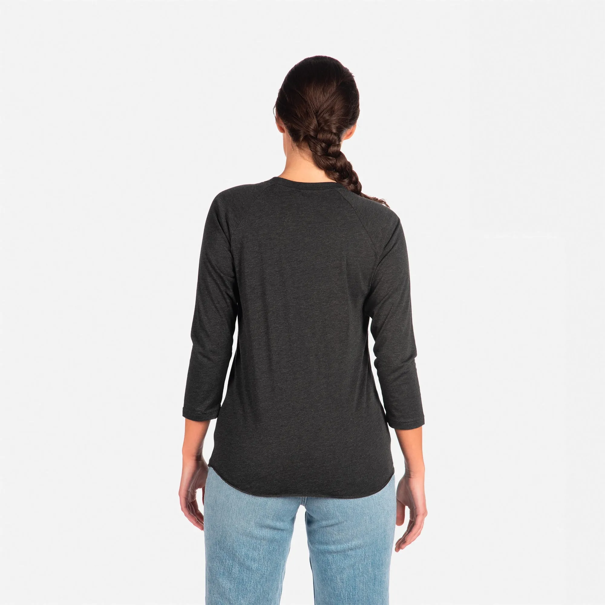 Tri-Blend 3/4 Raglan T-Shirt sold by Next Level Apparel product image thumbnail 4