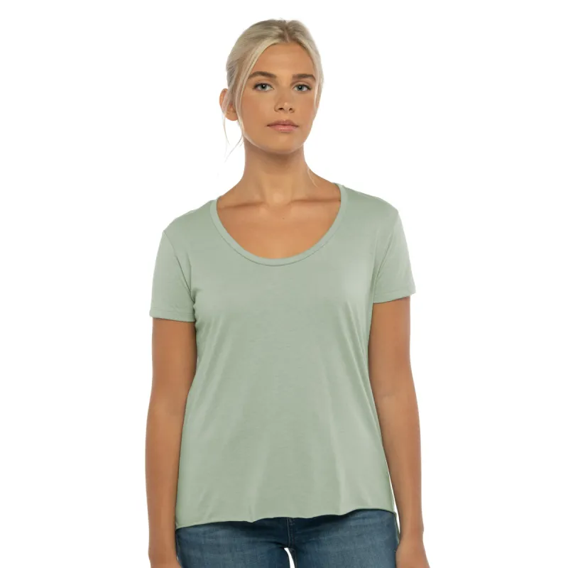 Women's Festival Scoop Neck T-Shirt sold by Next Level Apparel