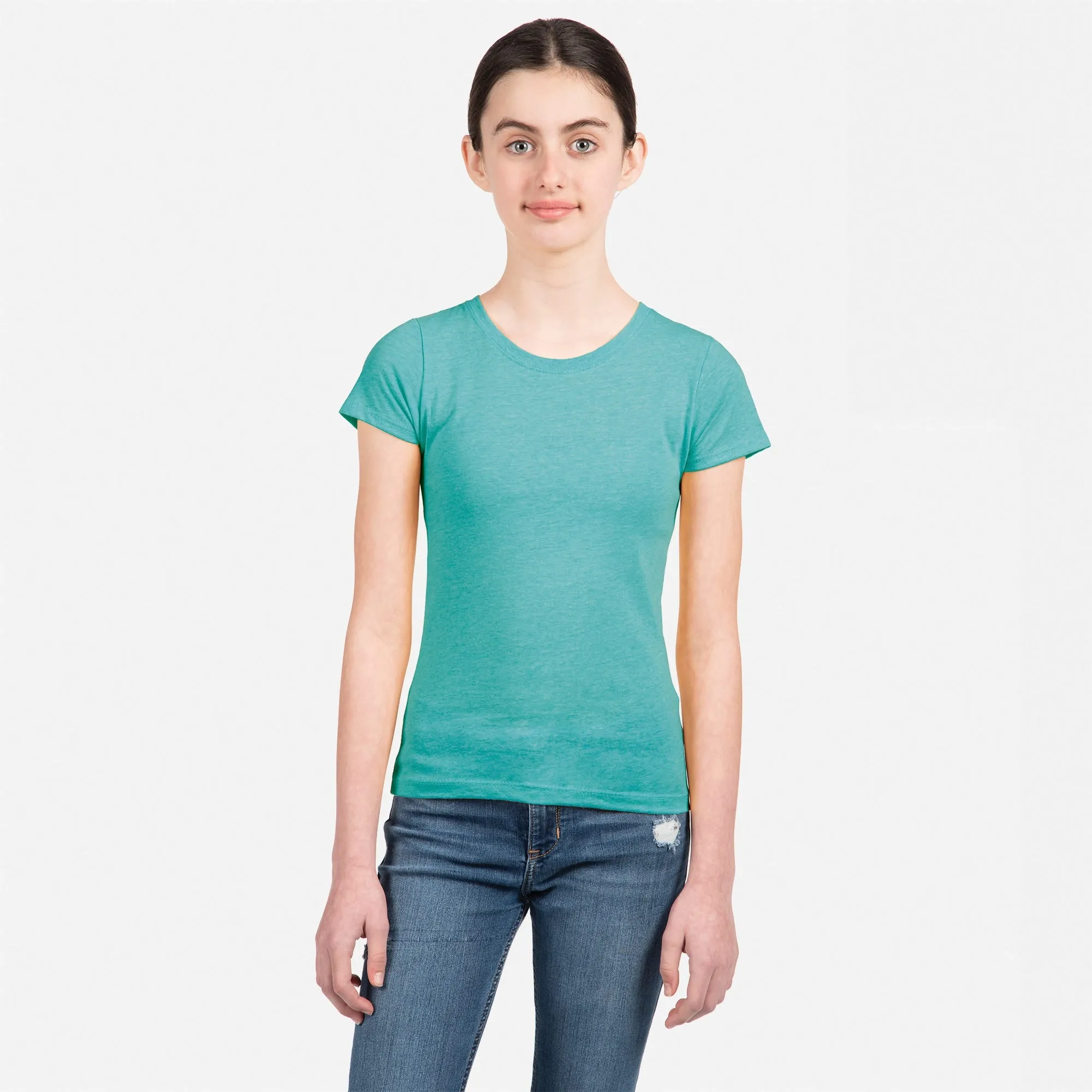 Youth CVC Princess T-Shirt sold by Next Level Apparel