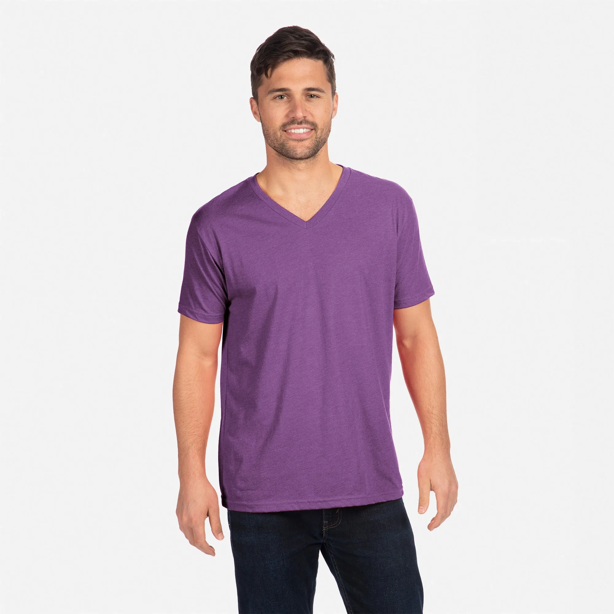 CVC V-Neck T-Shirt sold by Next Level Apparel