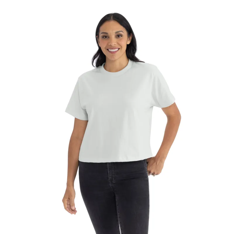Women's Heavyweight High Waist Boxy T-Shirt made by Next Level Apparel