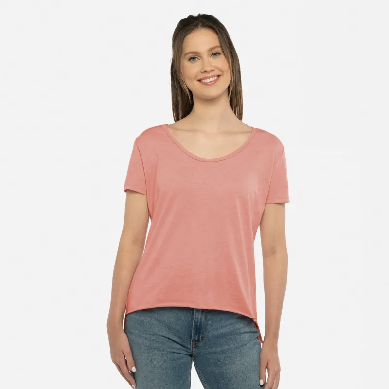 Women's Festival Scoop Neck T-Shirt sold by Next Level Apparel
