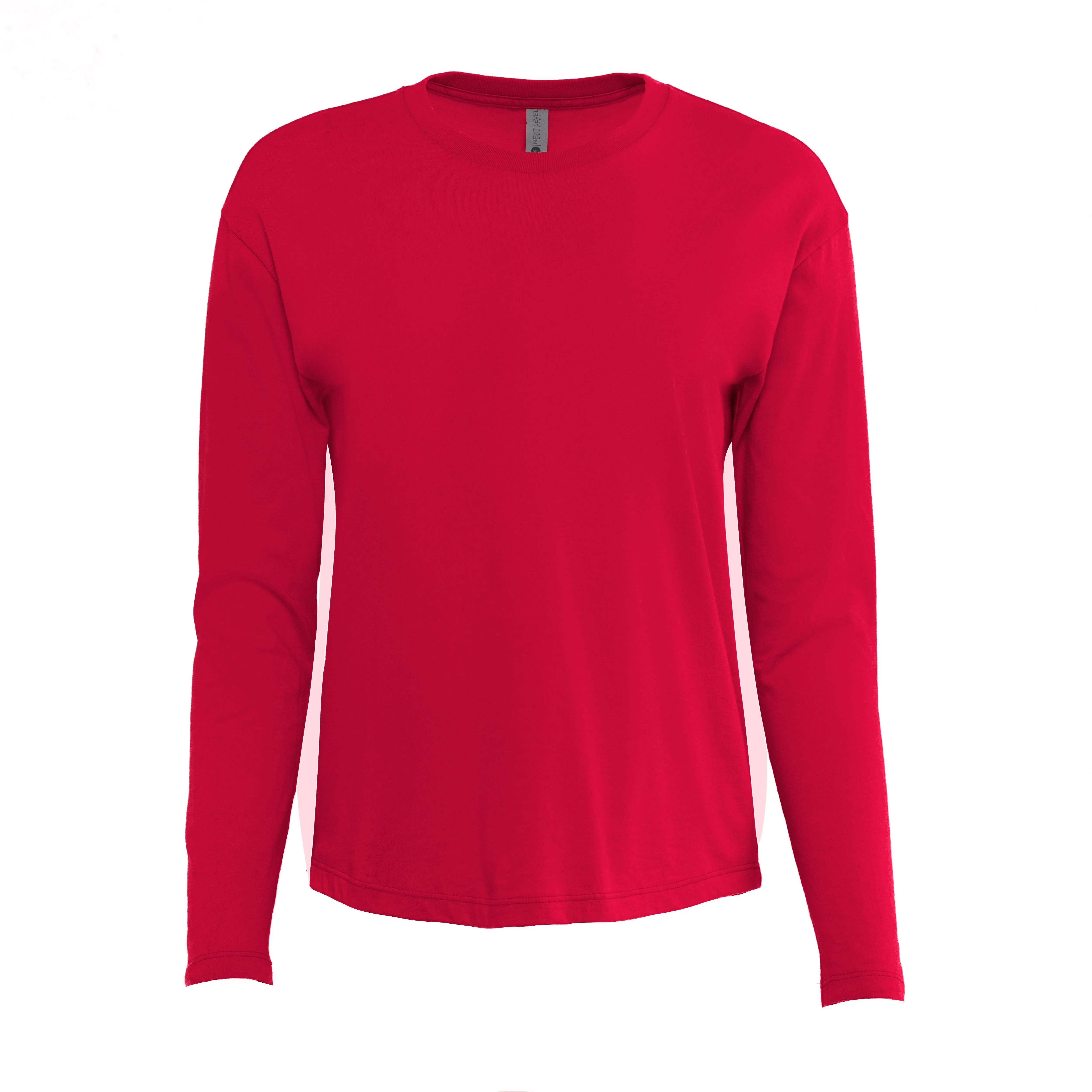 Women's Cotton Relaxed Long Sleeve T-shirt sold by Next Level Apparel product image thumbnail 4