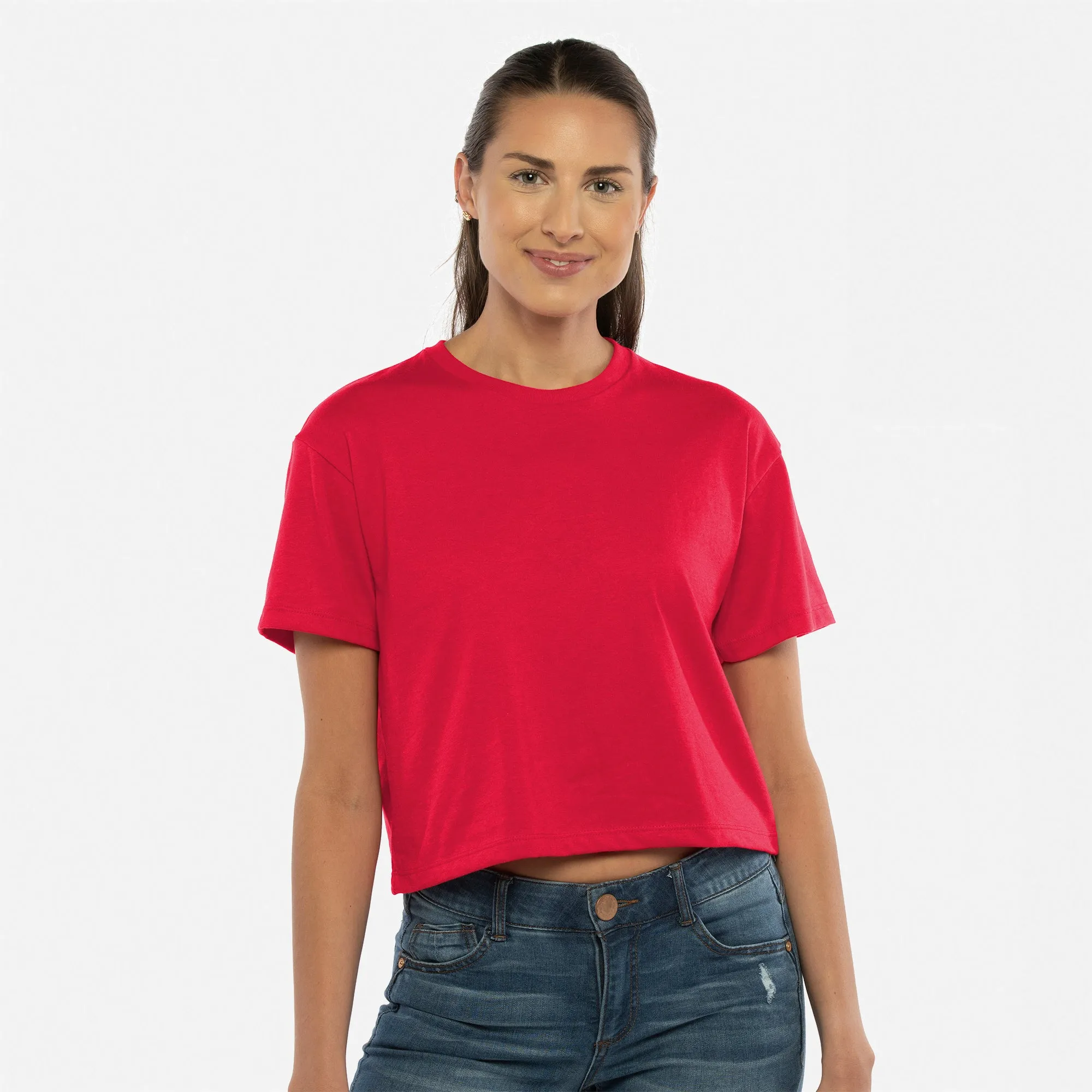 Women's Ideal Crop Tee sold by Next Level Apparel