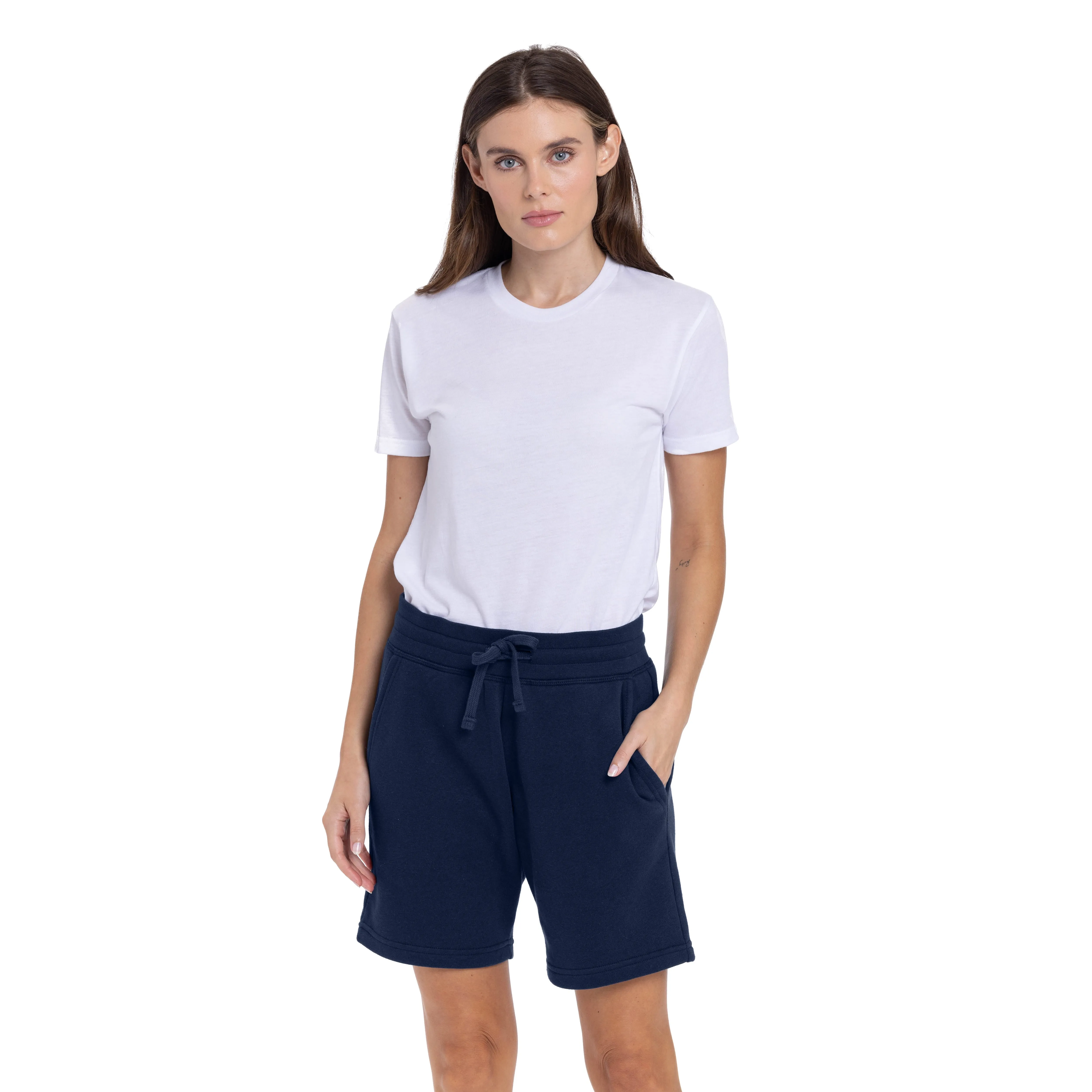 Fleece Sweat Shorts sold by Next Level Apparel product image thumbnail 4