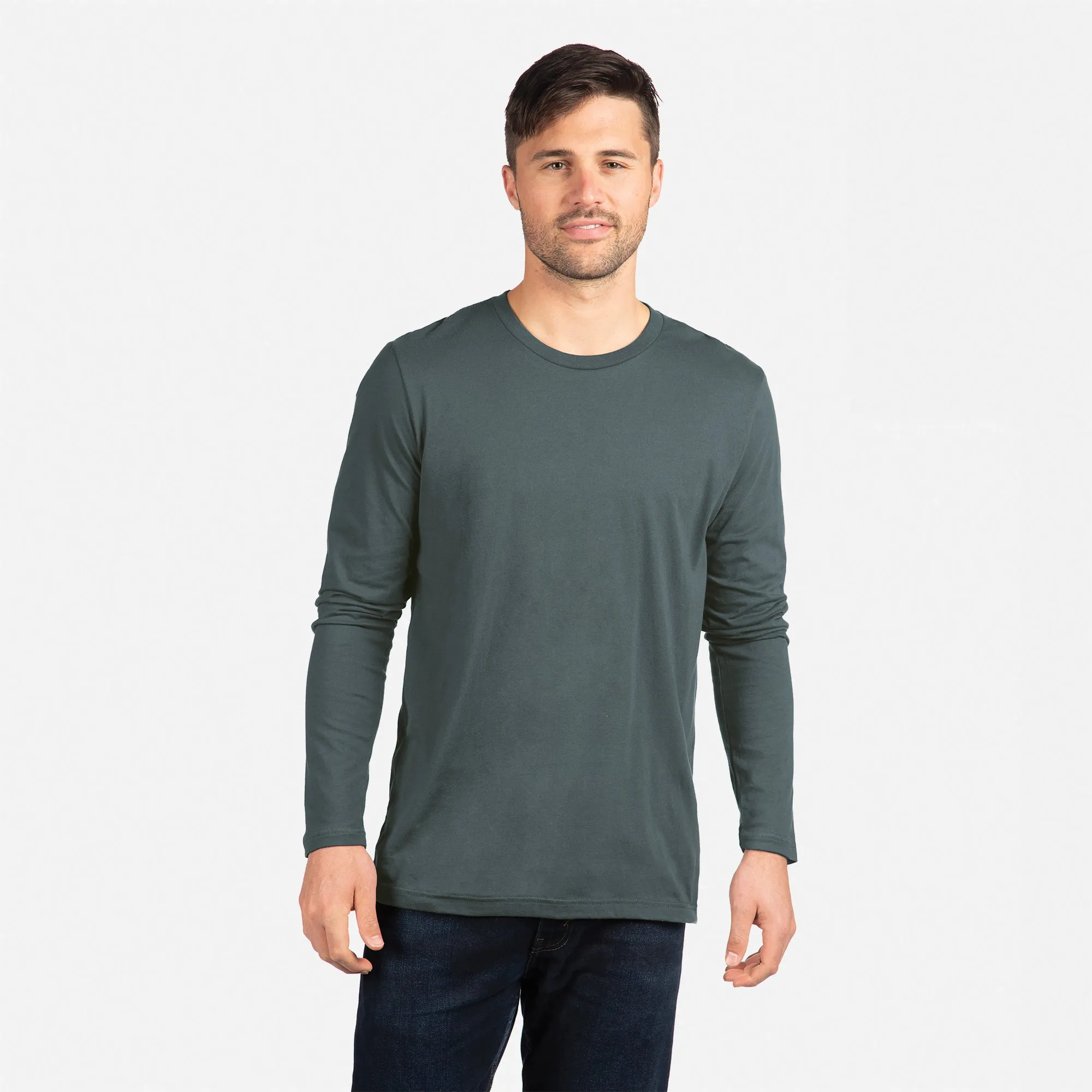Cotton Long Sleeve T-Shirt sold by Next Level Apparel