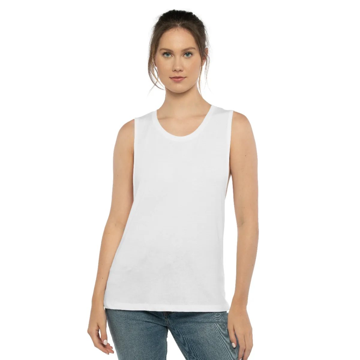 Women's Festival Muscle Tank sold by Next Level Apparel