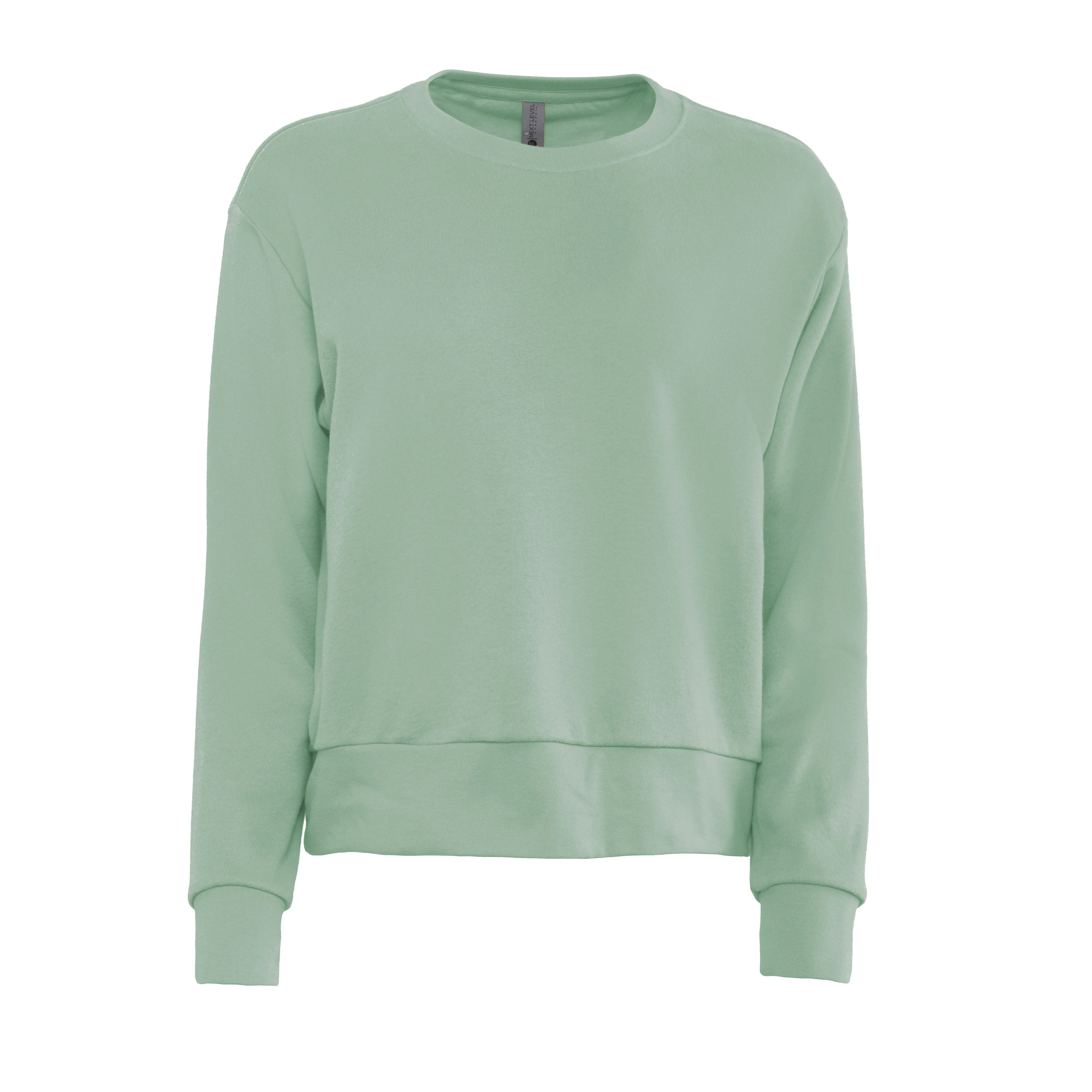 Women's Sueded French Terry Sweatshirt sold by Next Level Apparel product image thumbnail 4