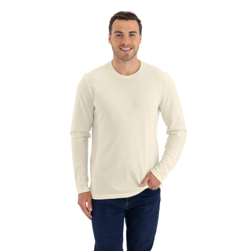 Cotton Long Sleeve T-Shirt sold by Next Level Apparel