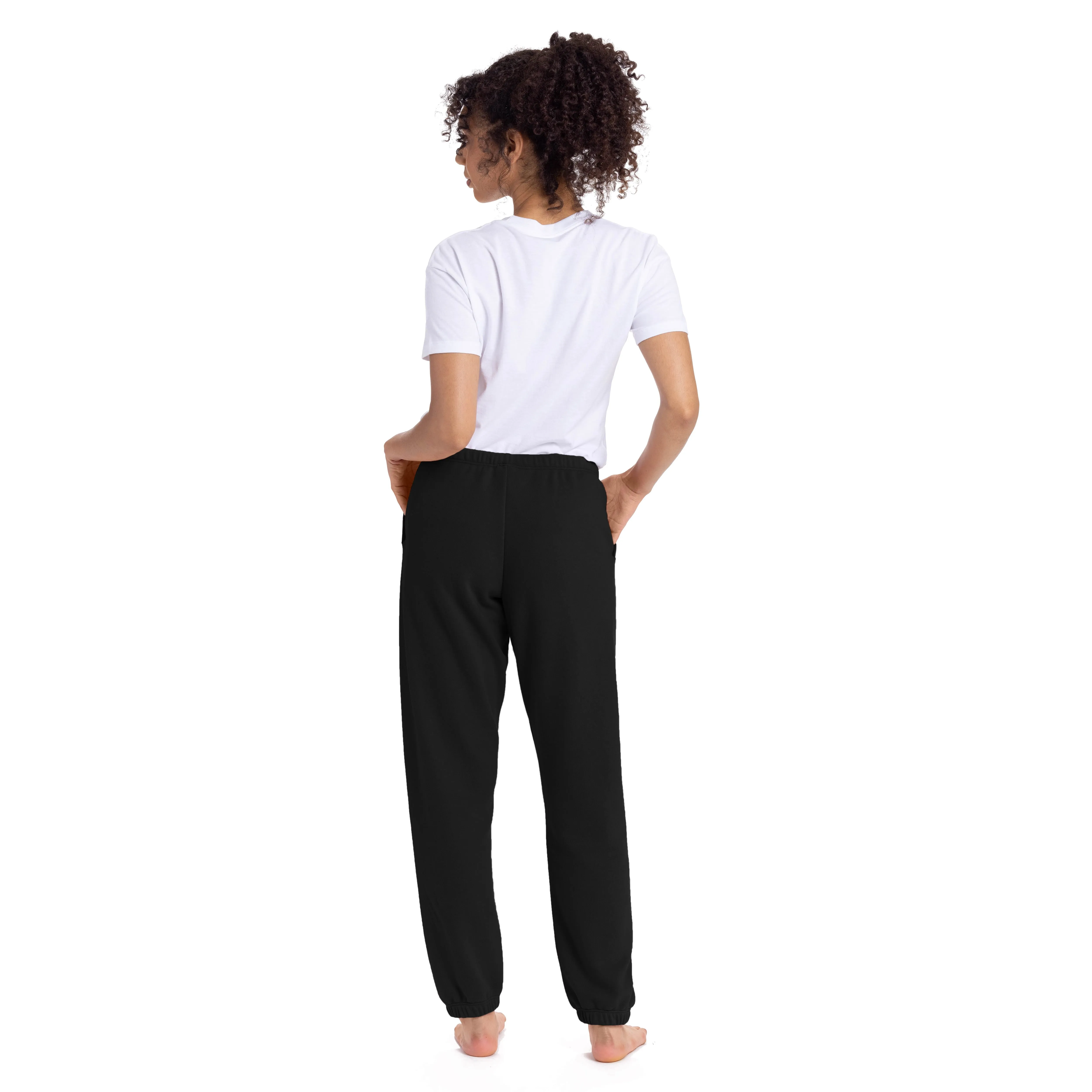 Women's Sueded French Terry Sweatpants sold by Next Level Apparel product image thumbnail 2