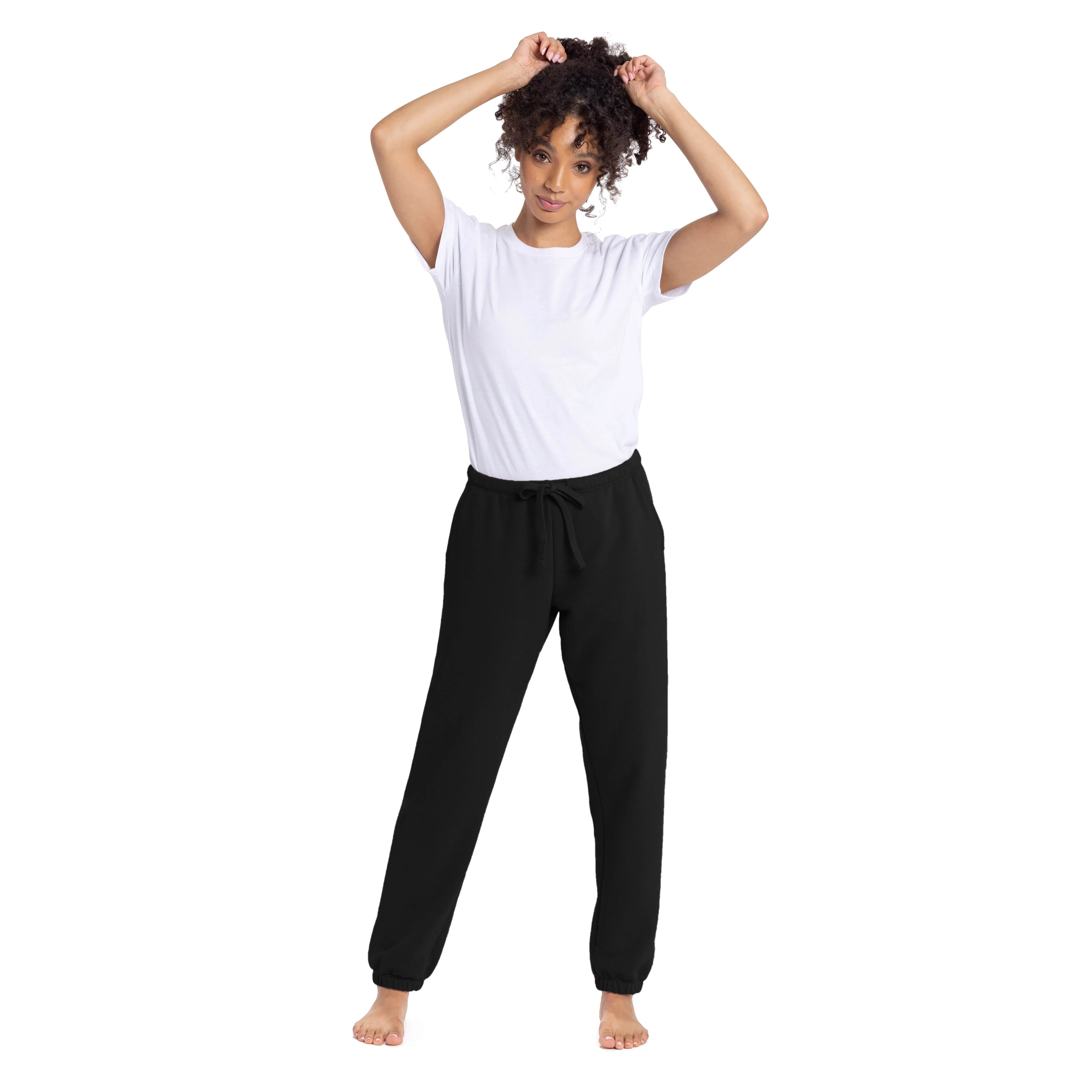 Women's Sueded French Terry Sweatpants sold by Next Level Apparel