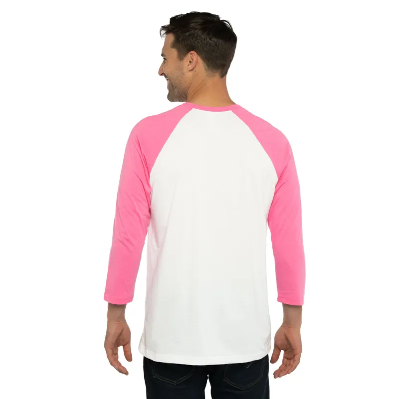 CVC 3/4 Raglan T-Shirt sold by Next Level Apparel