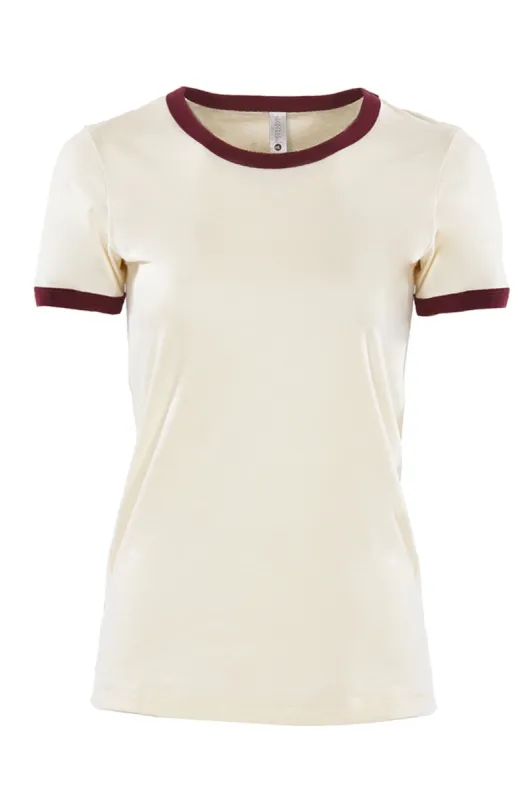 Cotton Ringer Tee sold by Next Level Apparel