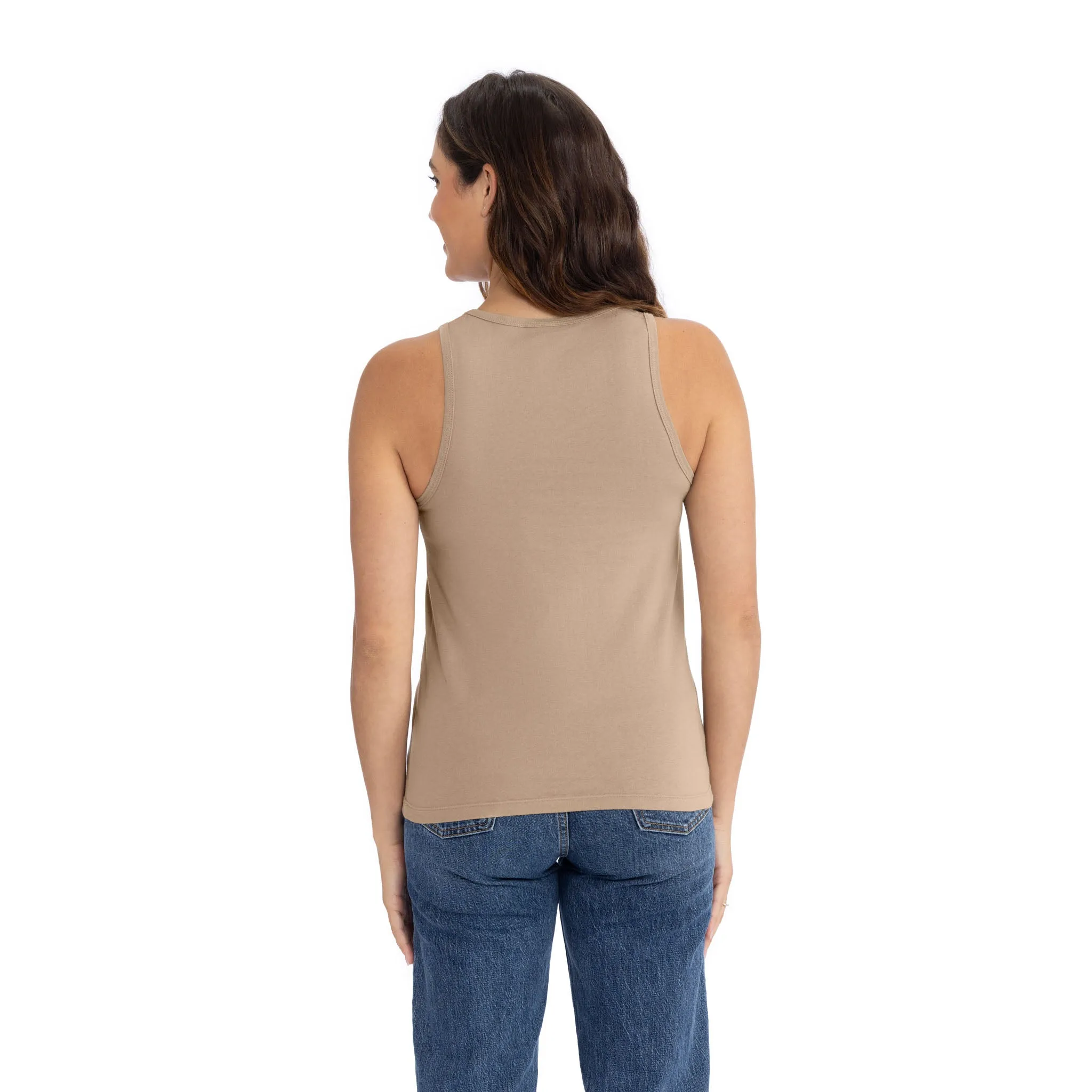 Women's Cotton Tank sold by Next Level Apparel product image thumbnail 2