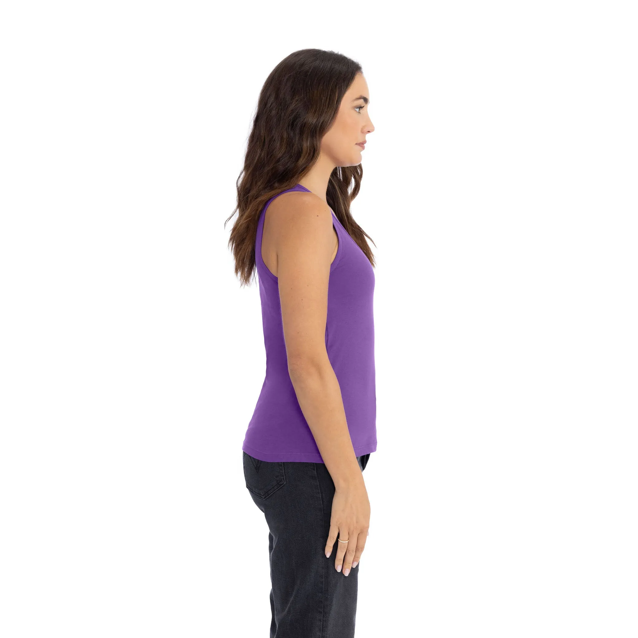 Women's Cotton Tank sold by Next Level Apparel product image thumbnail 3