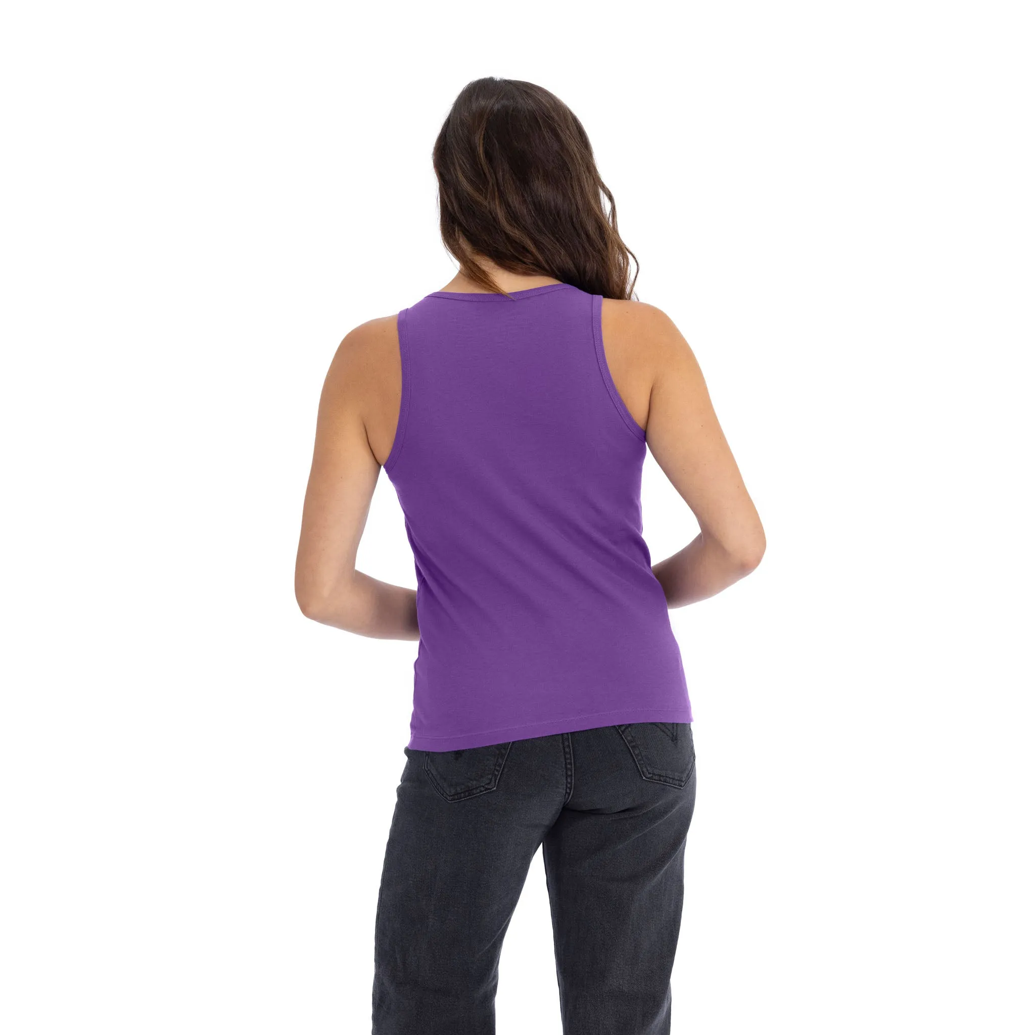 Women's Cotton Tank sold by Next Level Apparel product image thumbnail 2