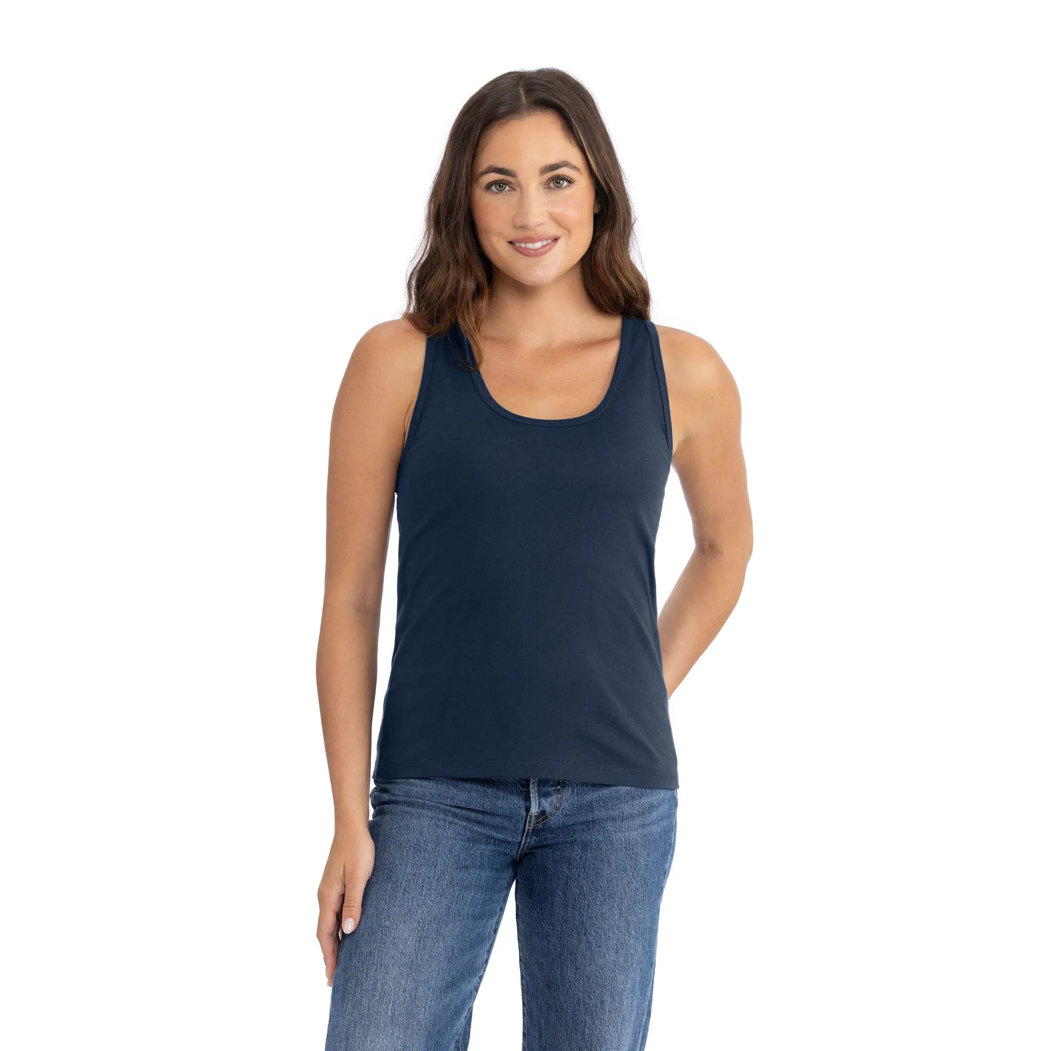 Women's Cotton Tank sold by Next Level Apparel