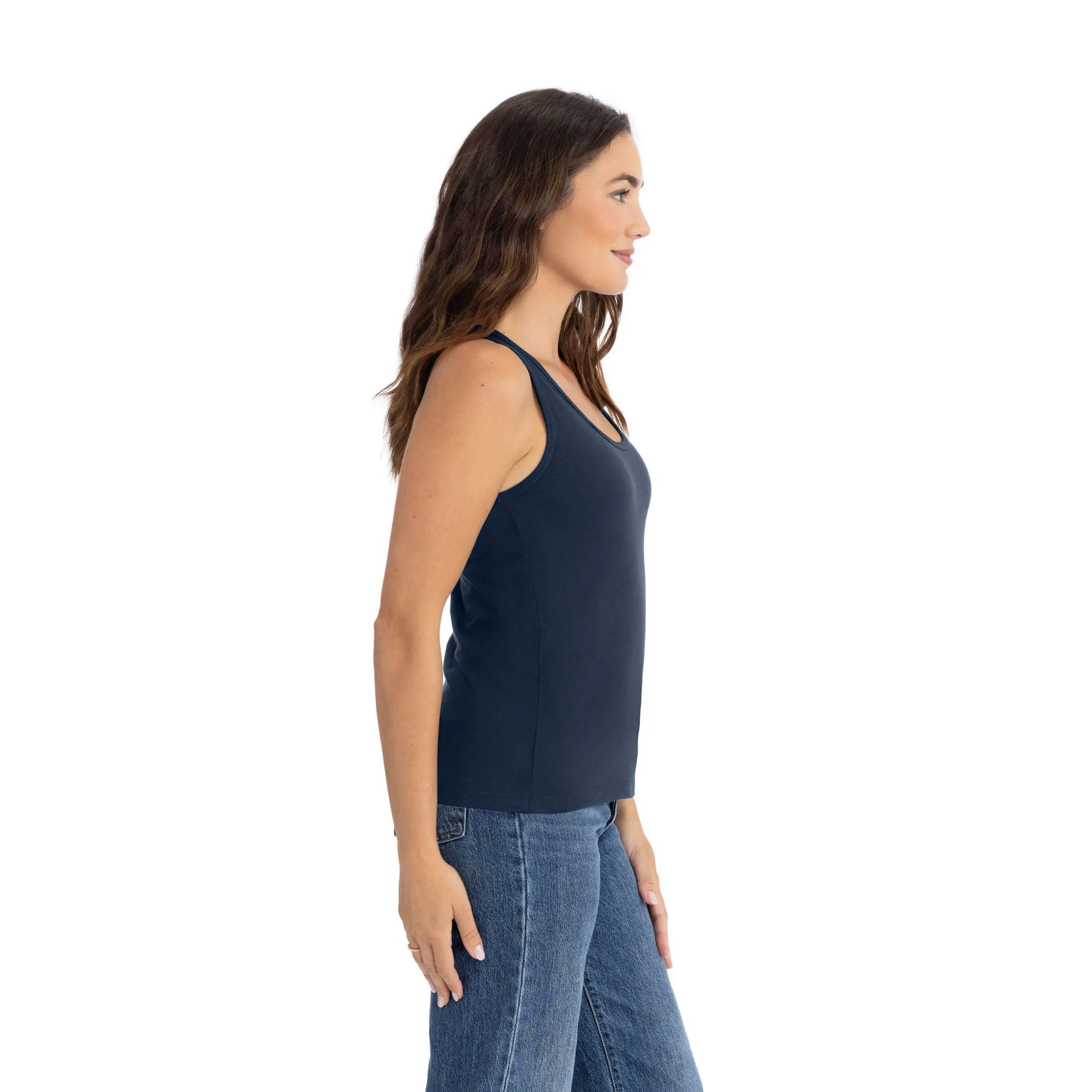 Women's Cotton Tank sold by Next Level Apparel product image thumbnail 3