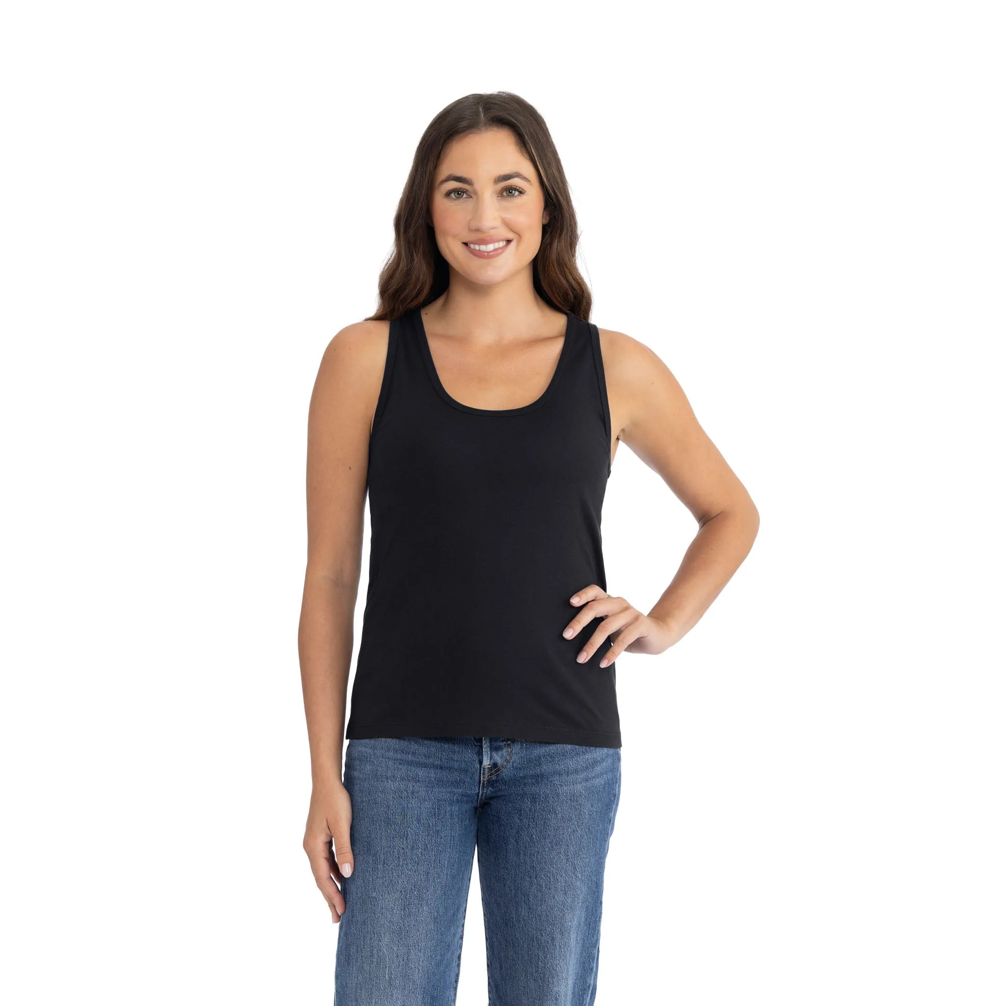 Women's Cotton Tank sold by Next Level Apparel