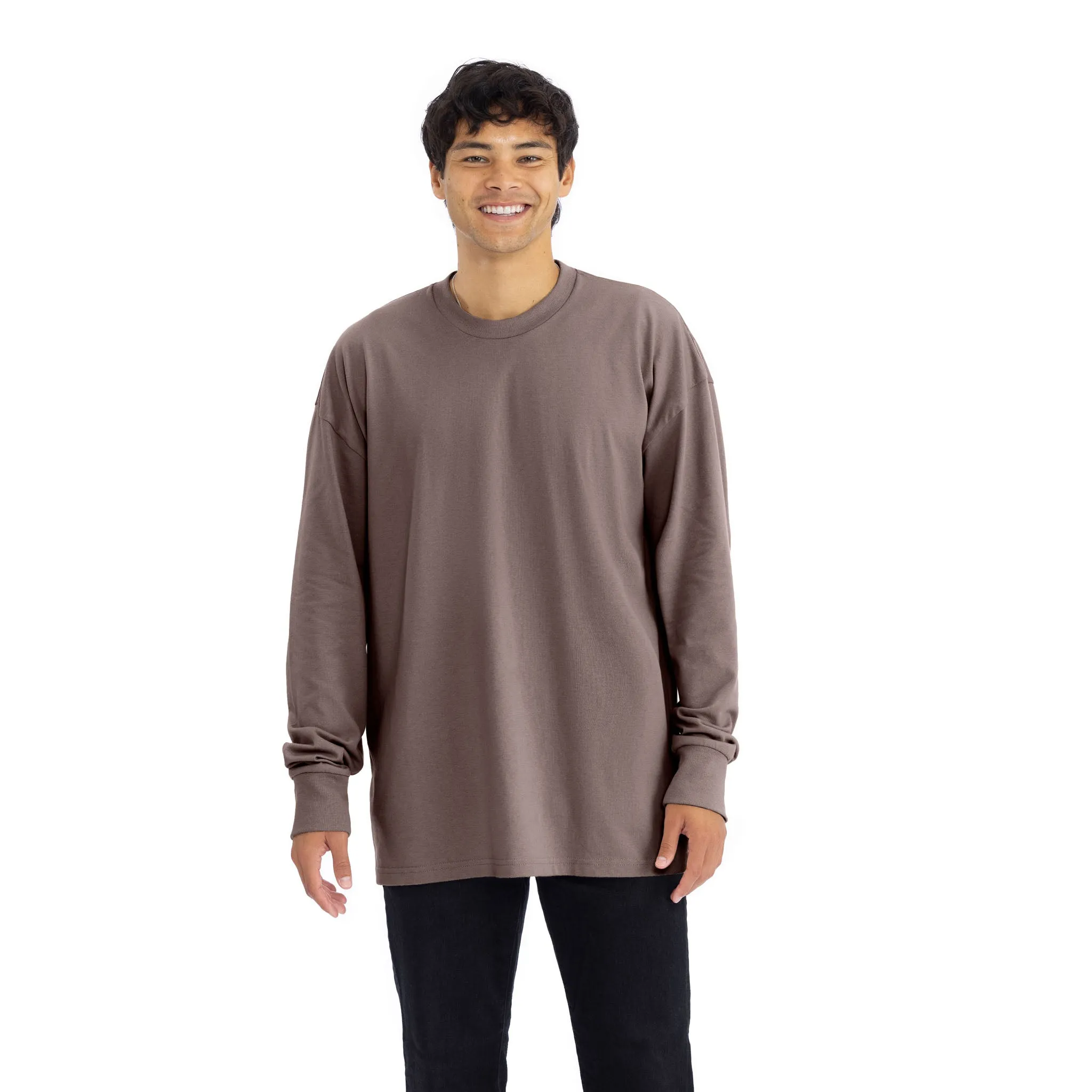 Heavyweight Cotton Long Sleeve T-Shirt sold by Next Level Apparel