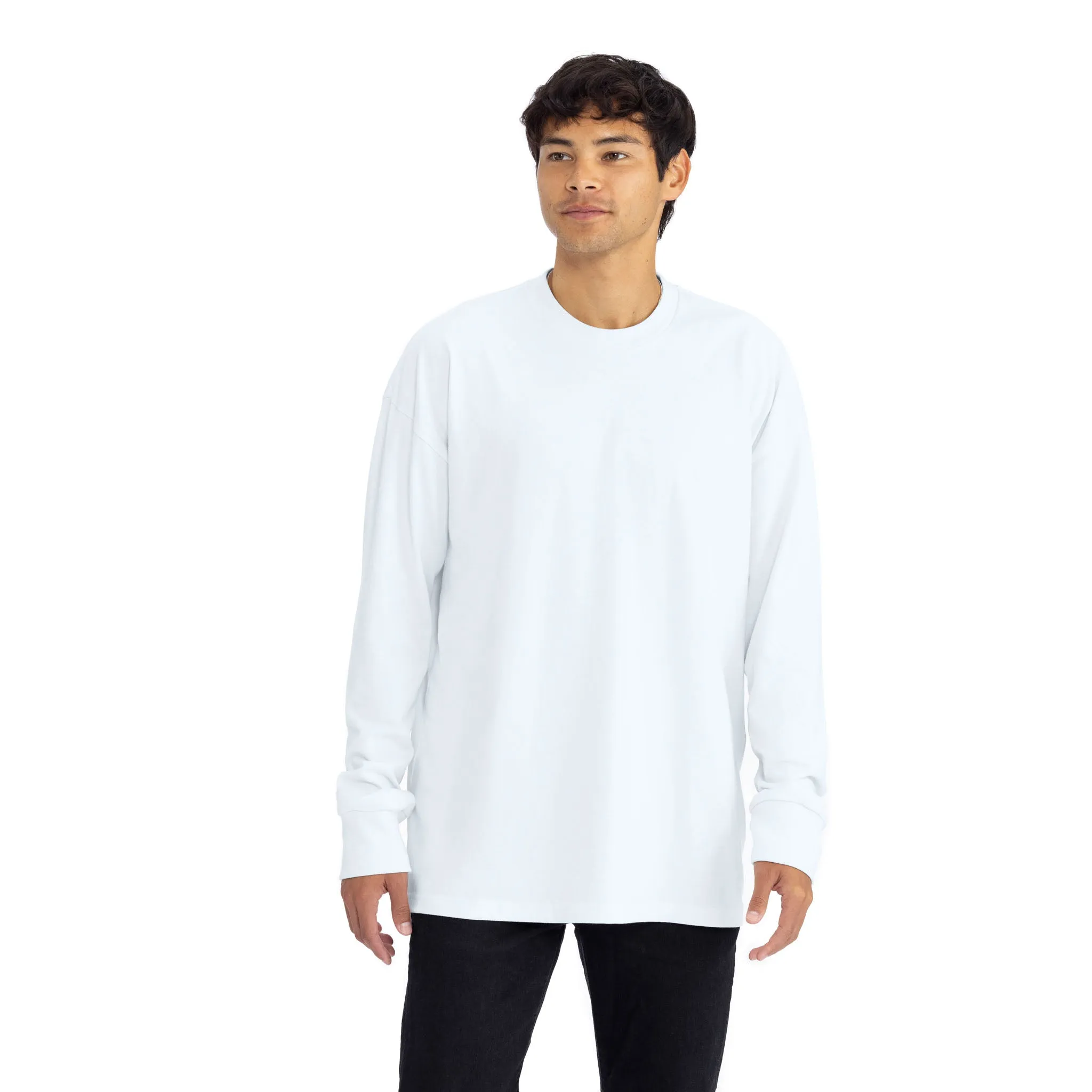 Heavyweight Cotton Long Sleeve T-Shirt sold by Next Level Apparel