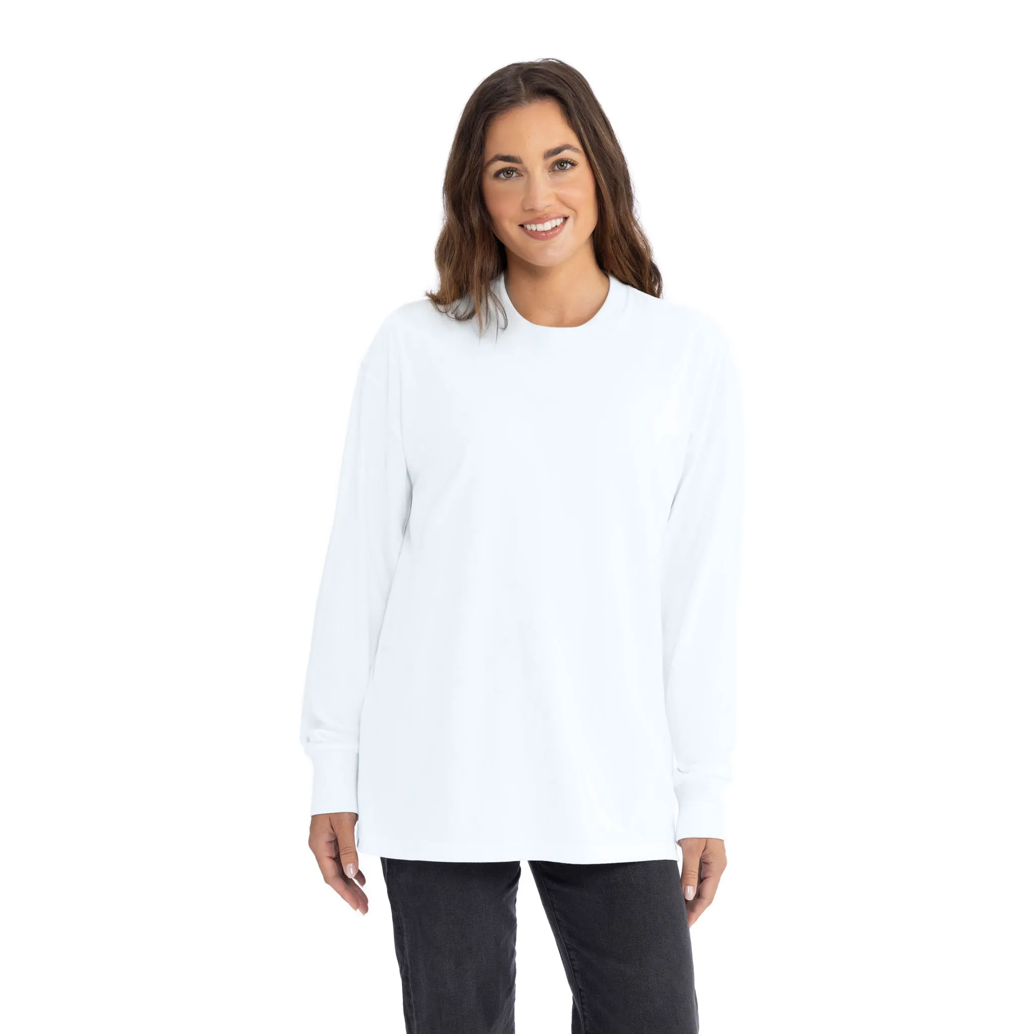 Heavyweight Cotton Long Sleeve T-Shirt sold by Next Level Apparel product image thumbnail 4
