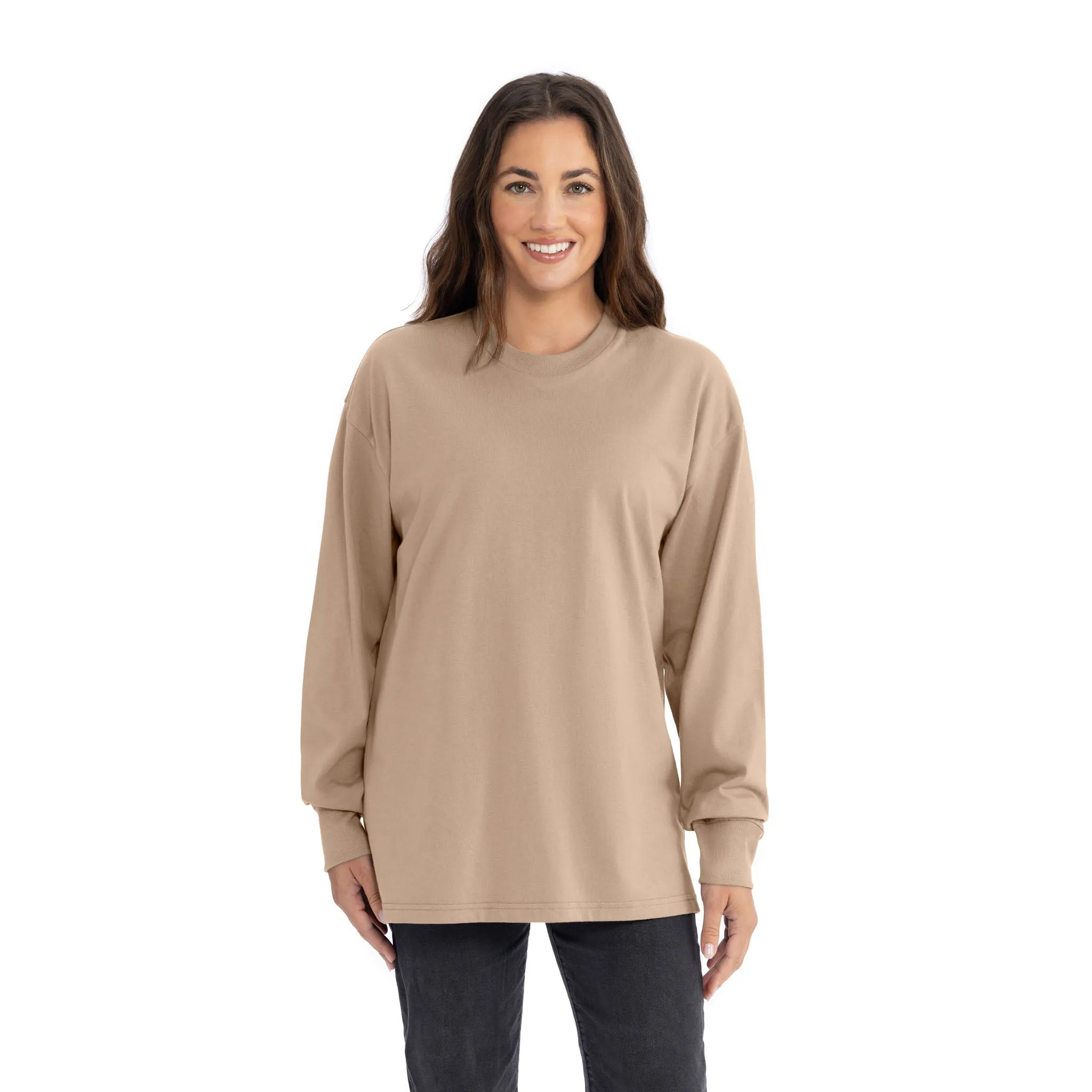 Heavyweight Cotton Long Sleeve T-Shirt sold by Next Level Apparel product image thumbnail 4