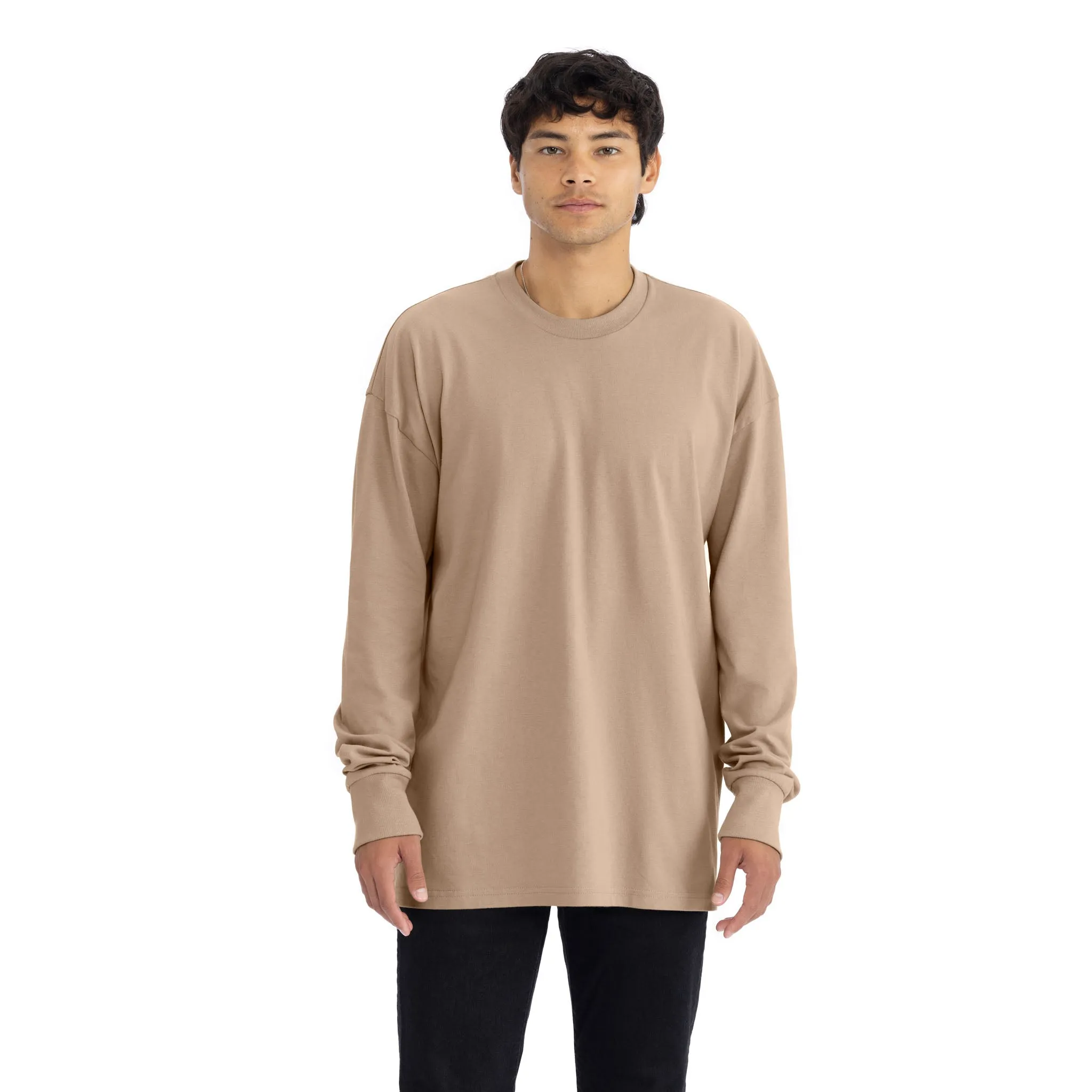 Heavyweight Cotton Long Sleeve T-Shirt sold by Next Level Apparel