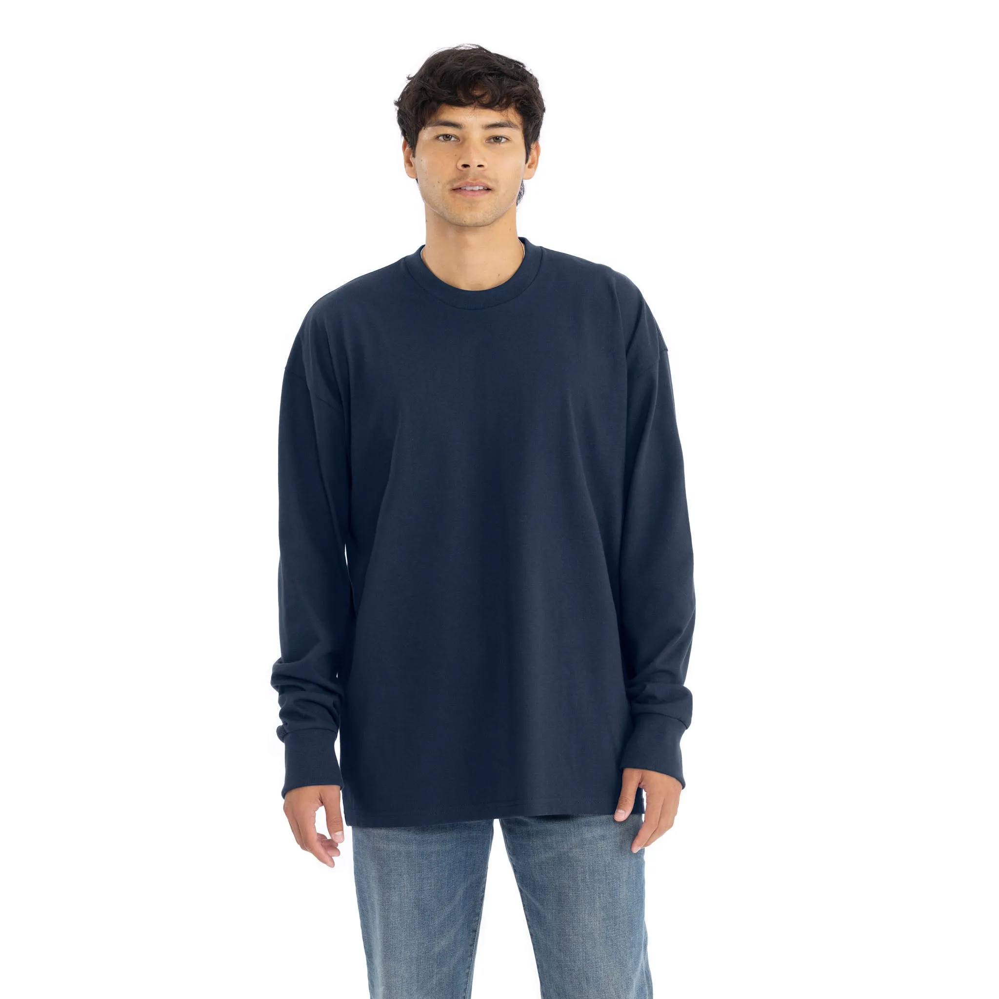 Heavyweight Cotton Long Sleeve T-Shirt sold by Next Level Apparel