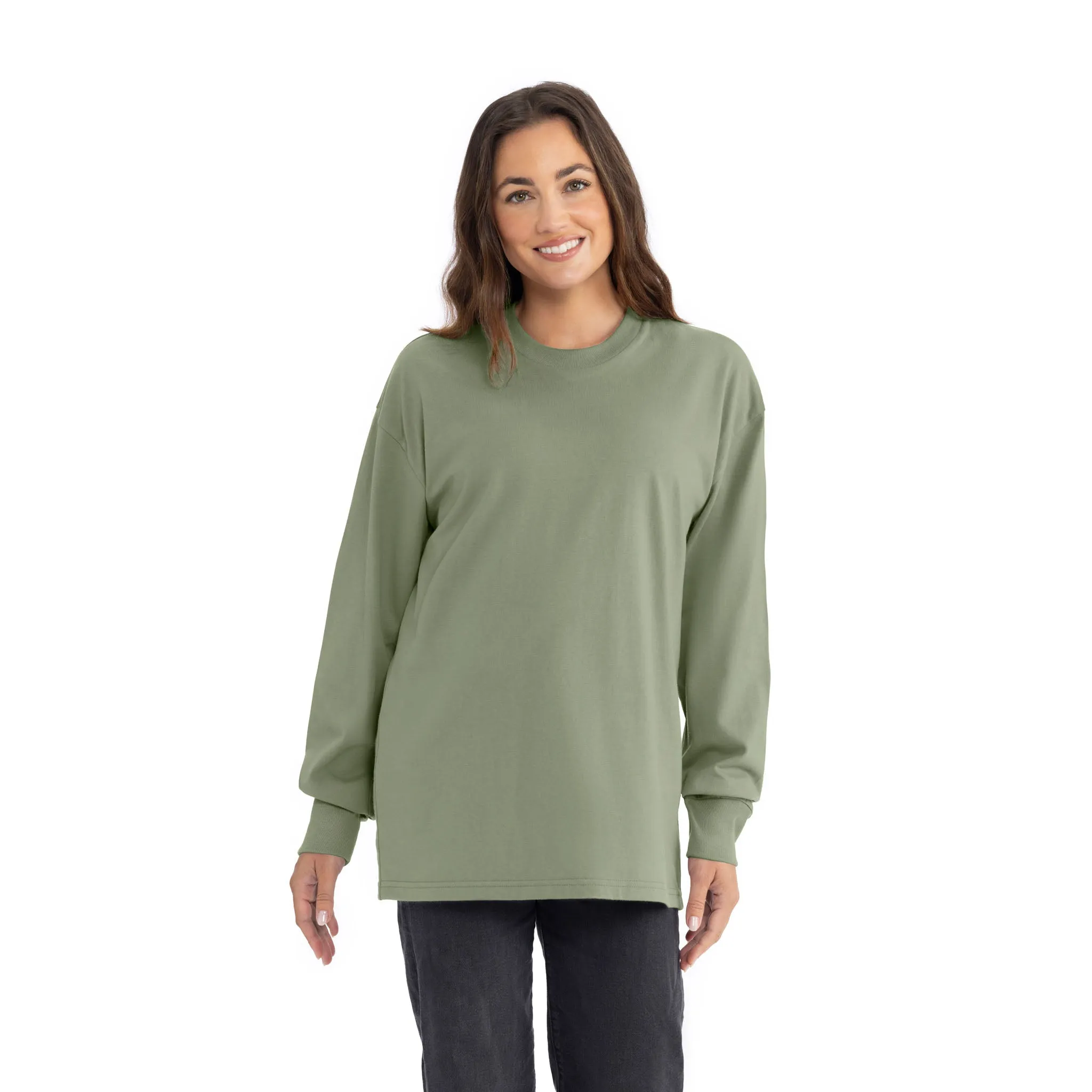 Heavyweight Cotton Long Sleeve T-Shirt sold by Next Level Apparel product image thumbnail 4