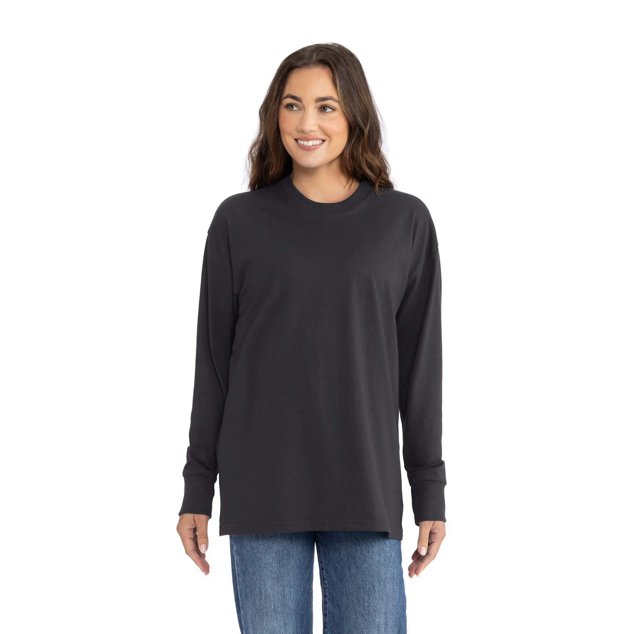 Heavyweight Cotton Long Sleeve T-Shirt sold by Next Level Apparel product image thumbnail 4